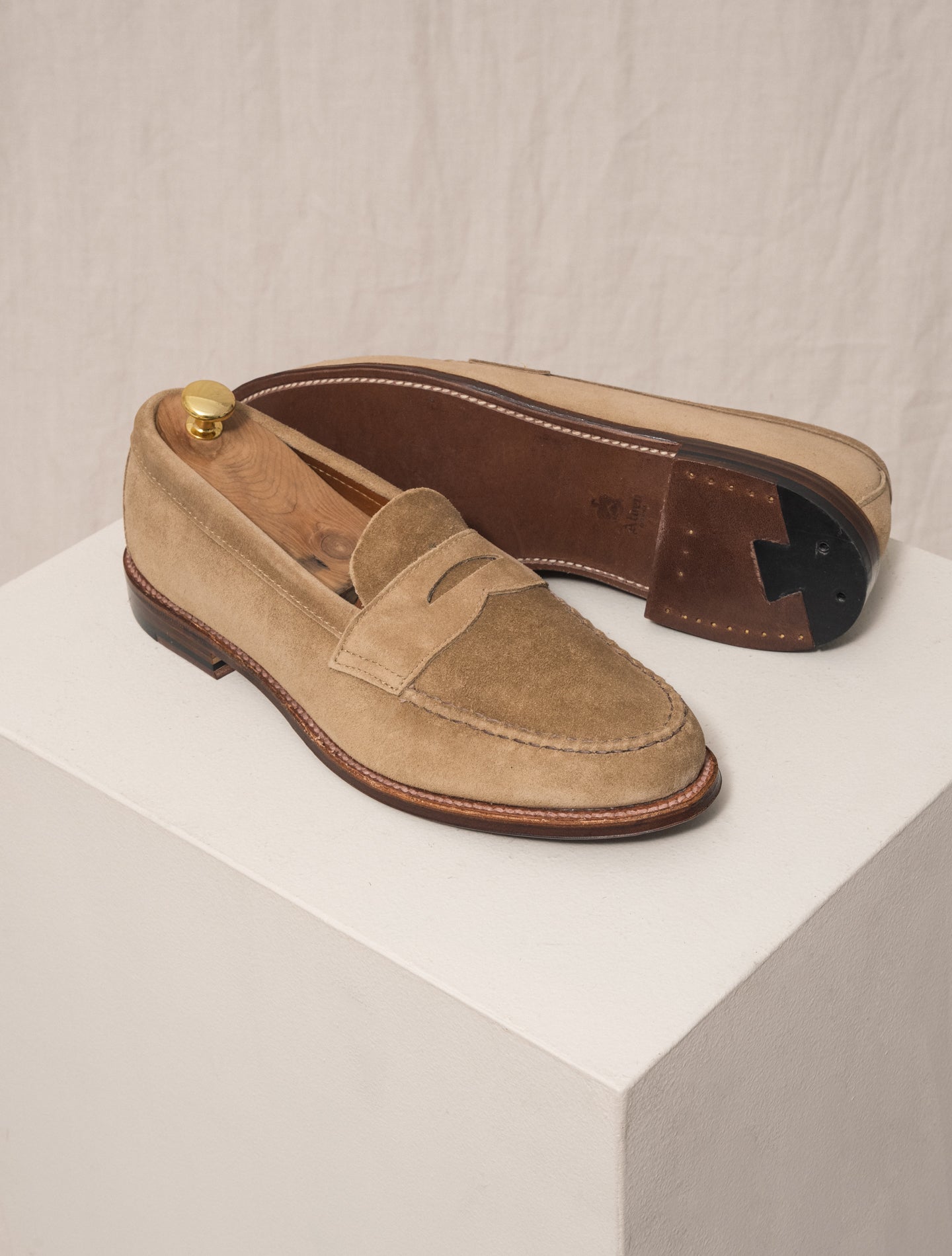 LHS Penny Loafer Tan | Gabucci