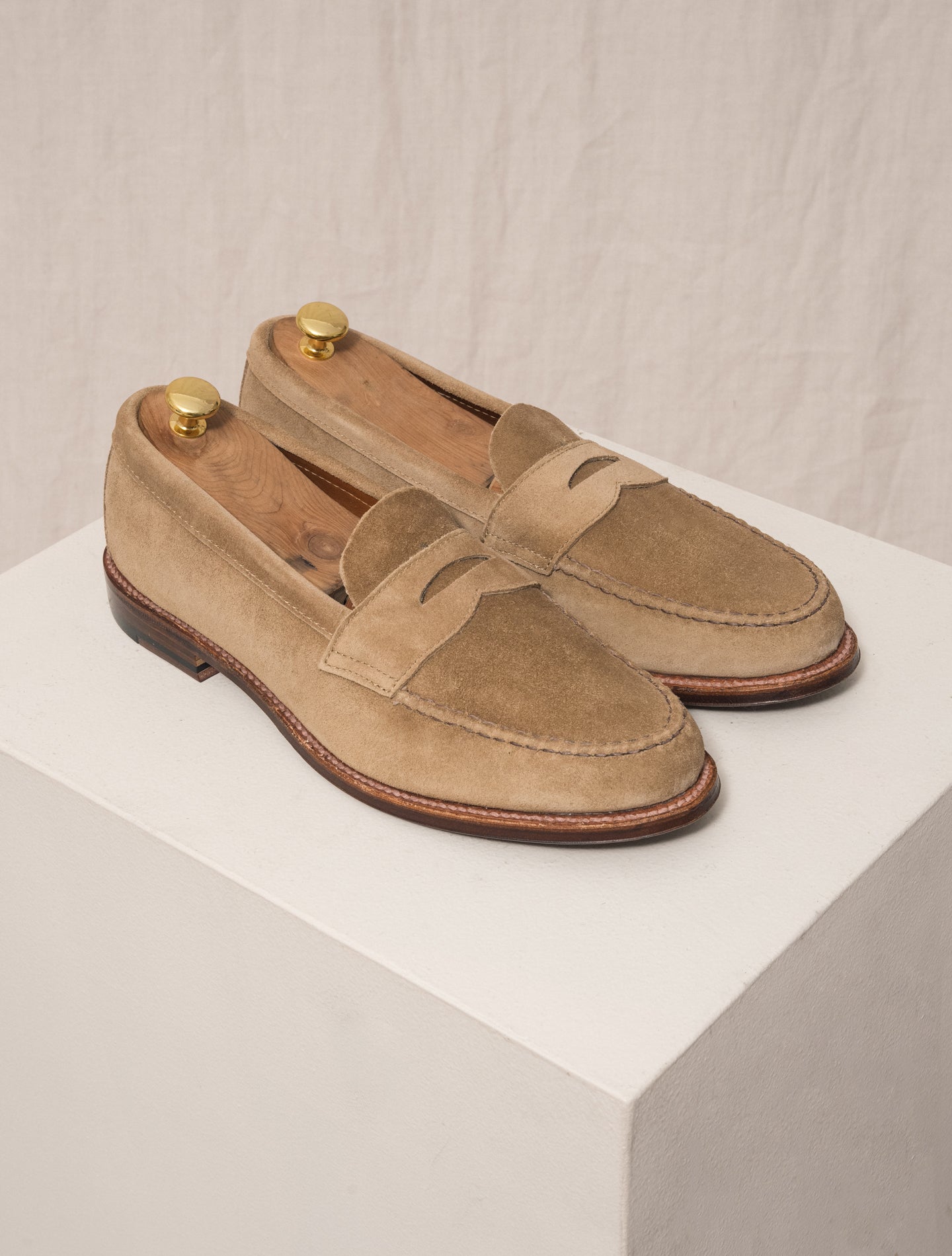 LHS Penny Loafer Tan | Gabucci