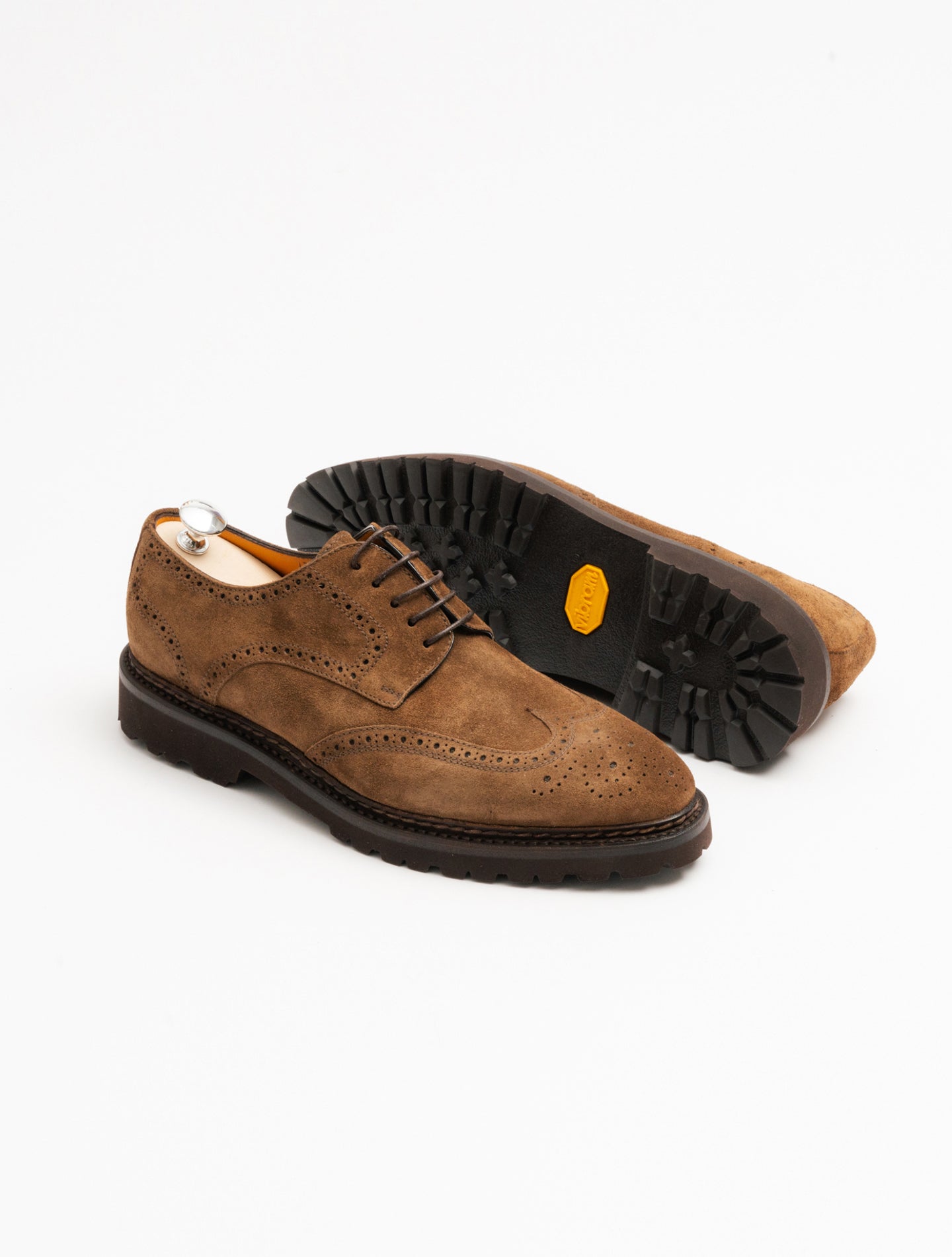 Libertino Derby Suede Noce Bontoni Shoes 42