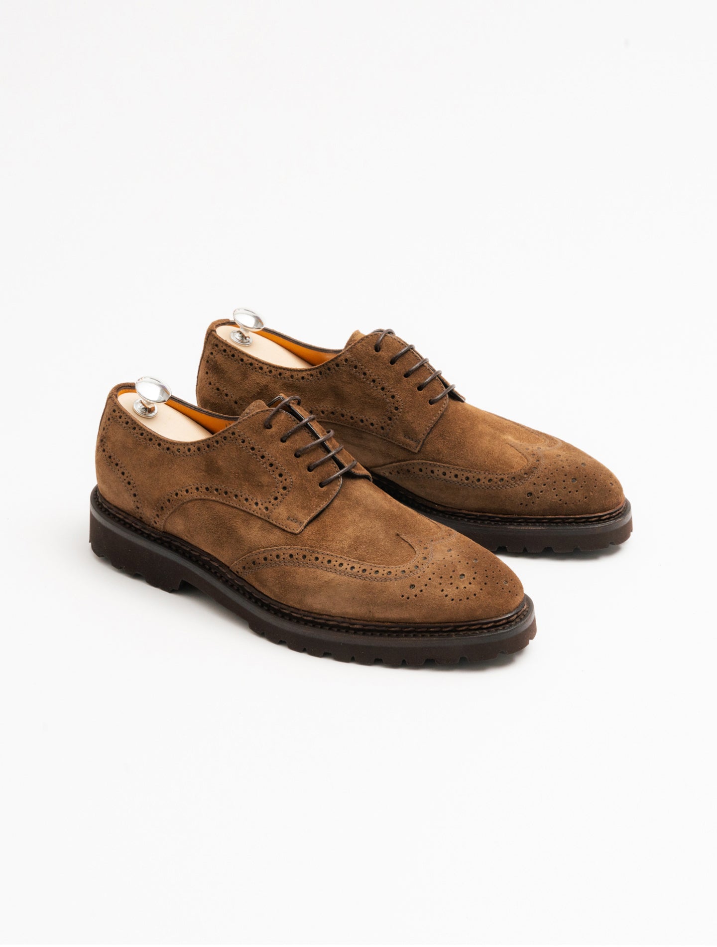 Libertino Derby Suede Noce Bontoni Shoes 42