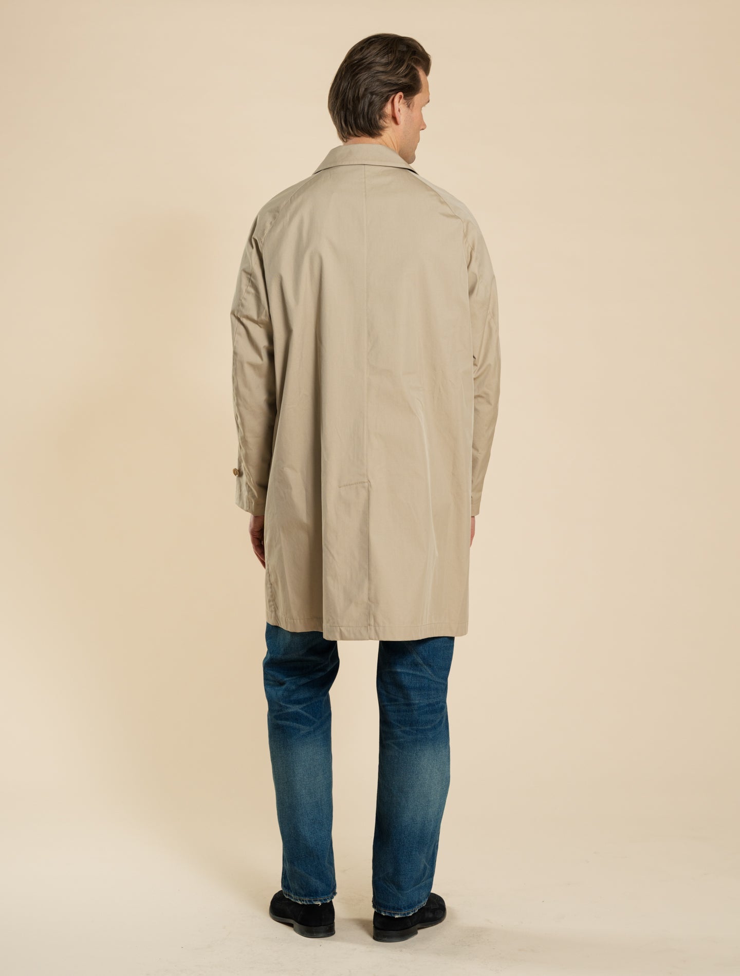 Light Wright Cotton Raincoat Aspesi Outerwear M