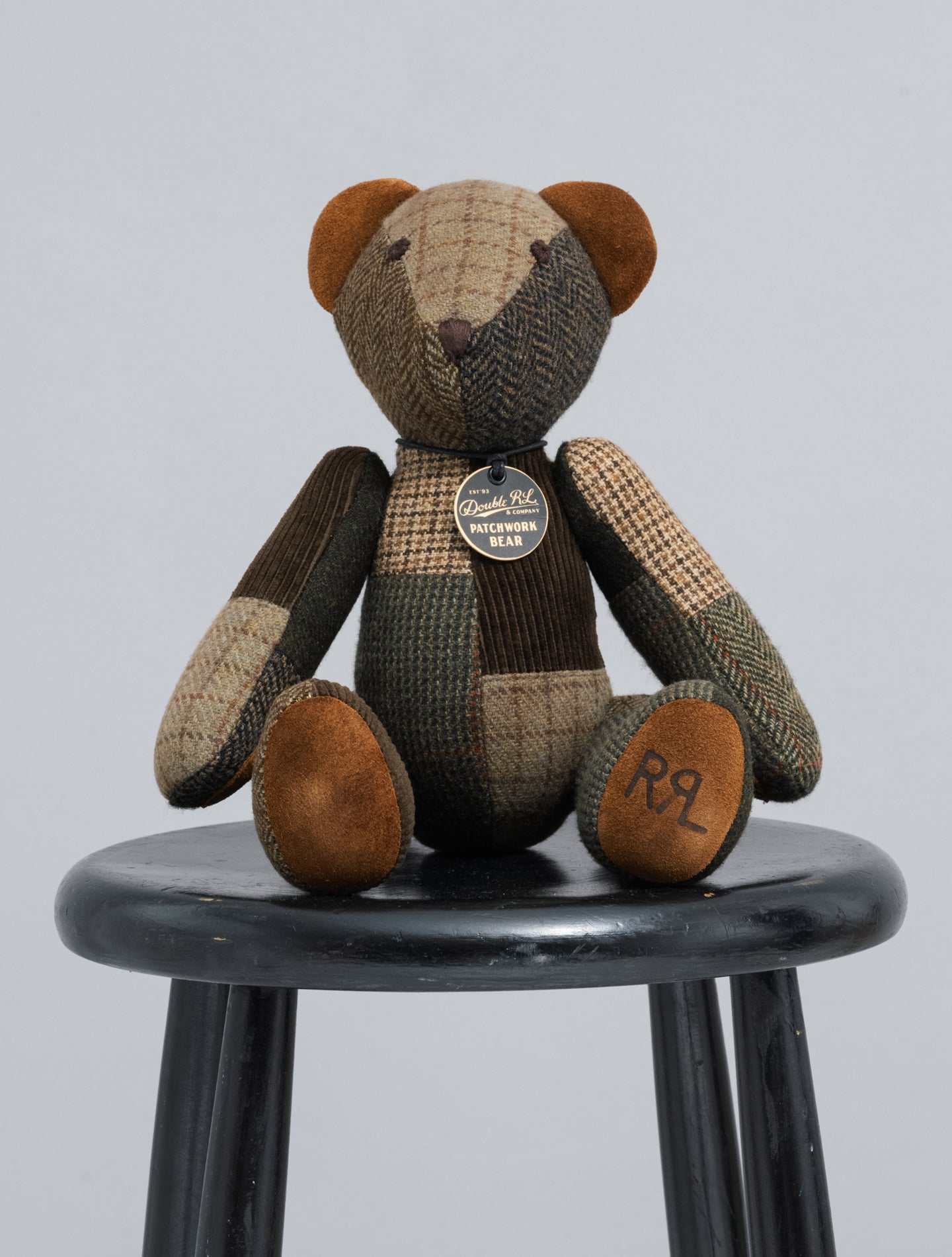 Limited - Edition Patchwork Arthur Bear Brown RRL One Size