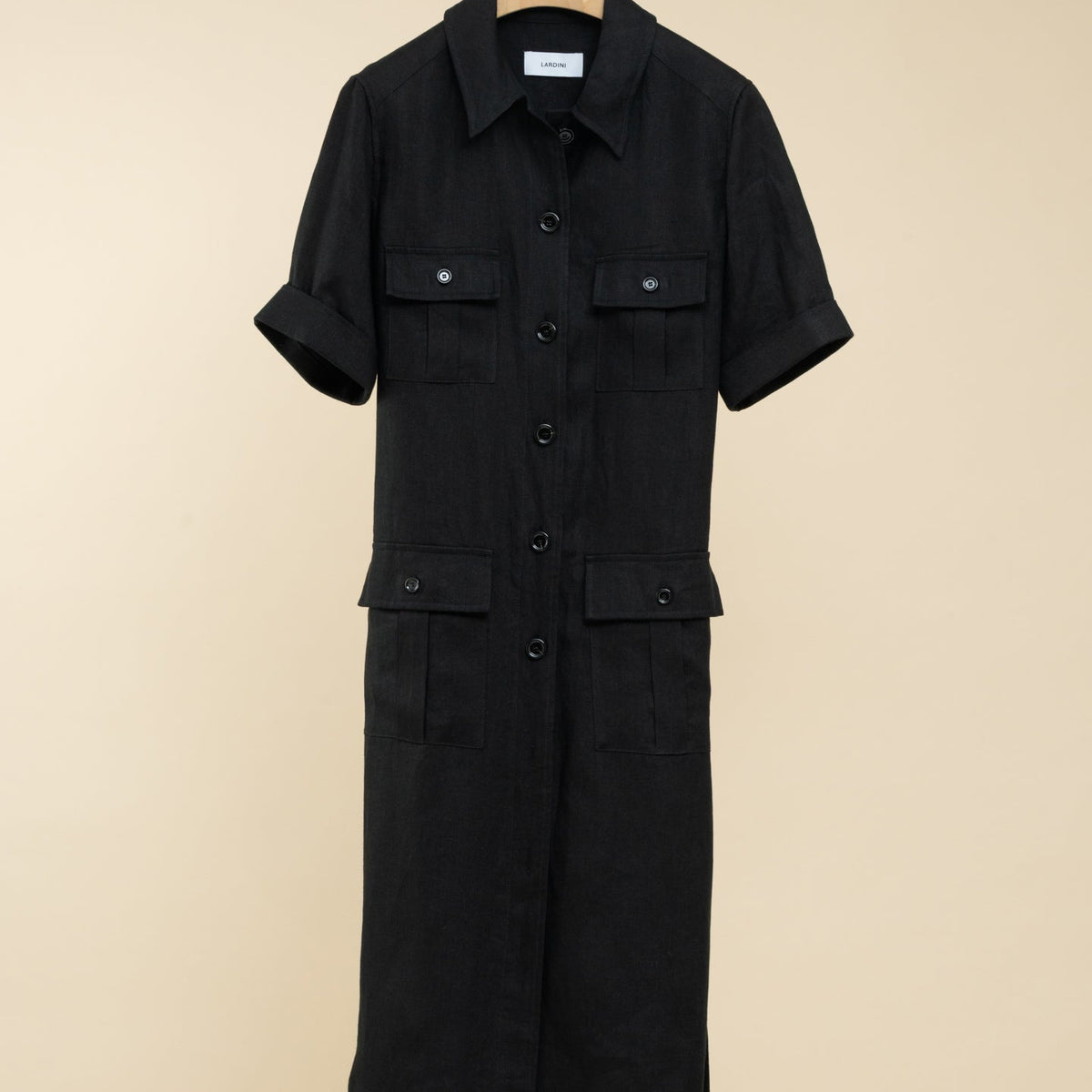 linen safari dress Black Made with our breathable Color:Blue Linen Floral CoreProduct cabo #vacation #sequin #green