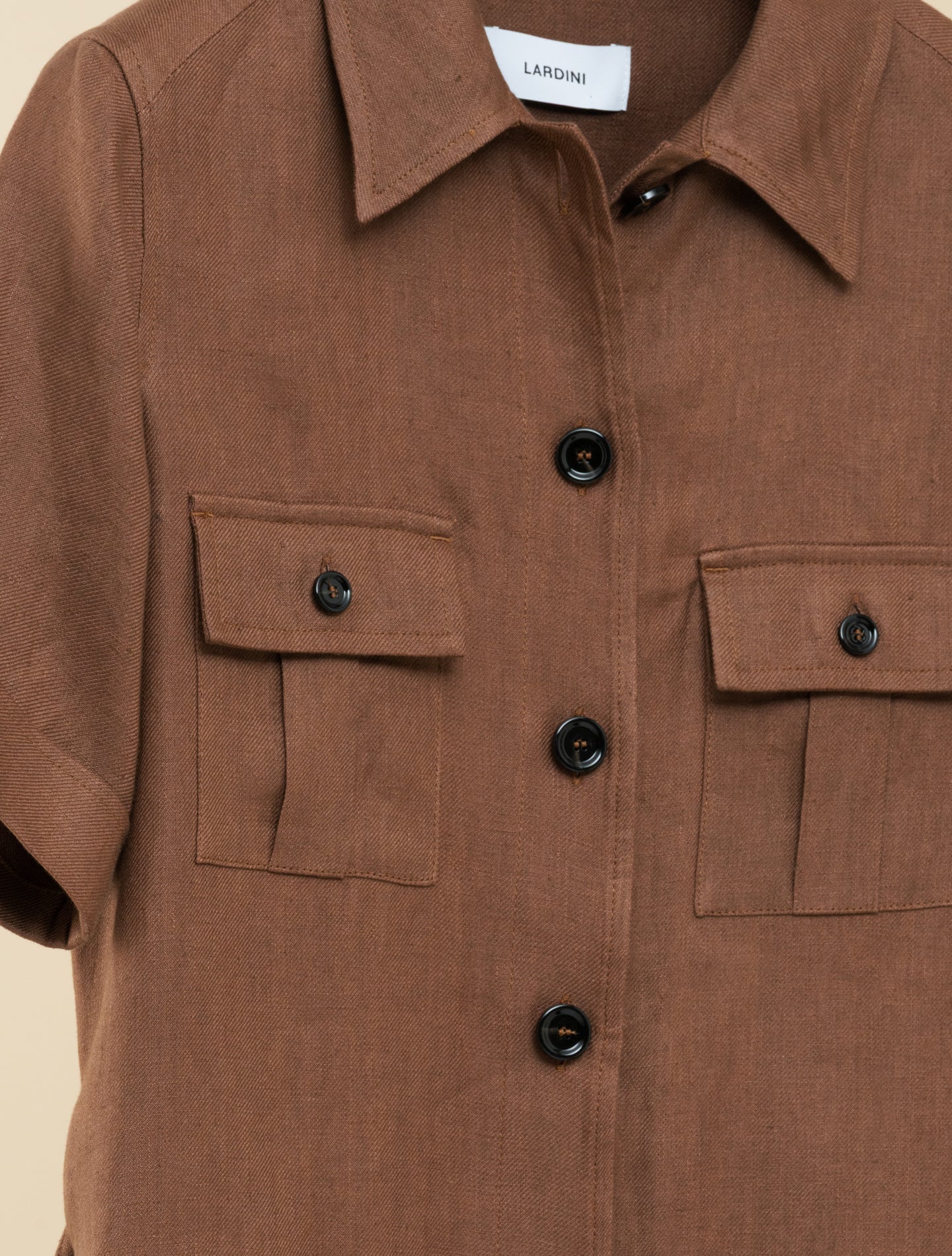 Linen Safari Dress Terra Lardini Dresses IT 38
