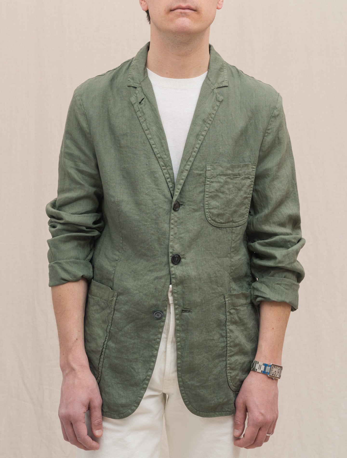 Linen Samuraki Jacket Militare Aspesi Jackets S