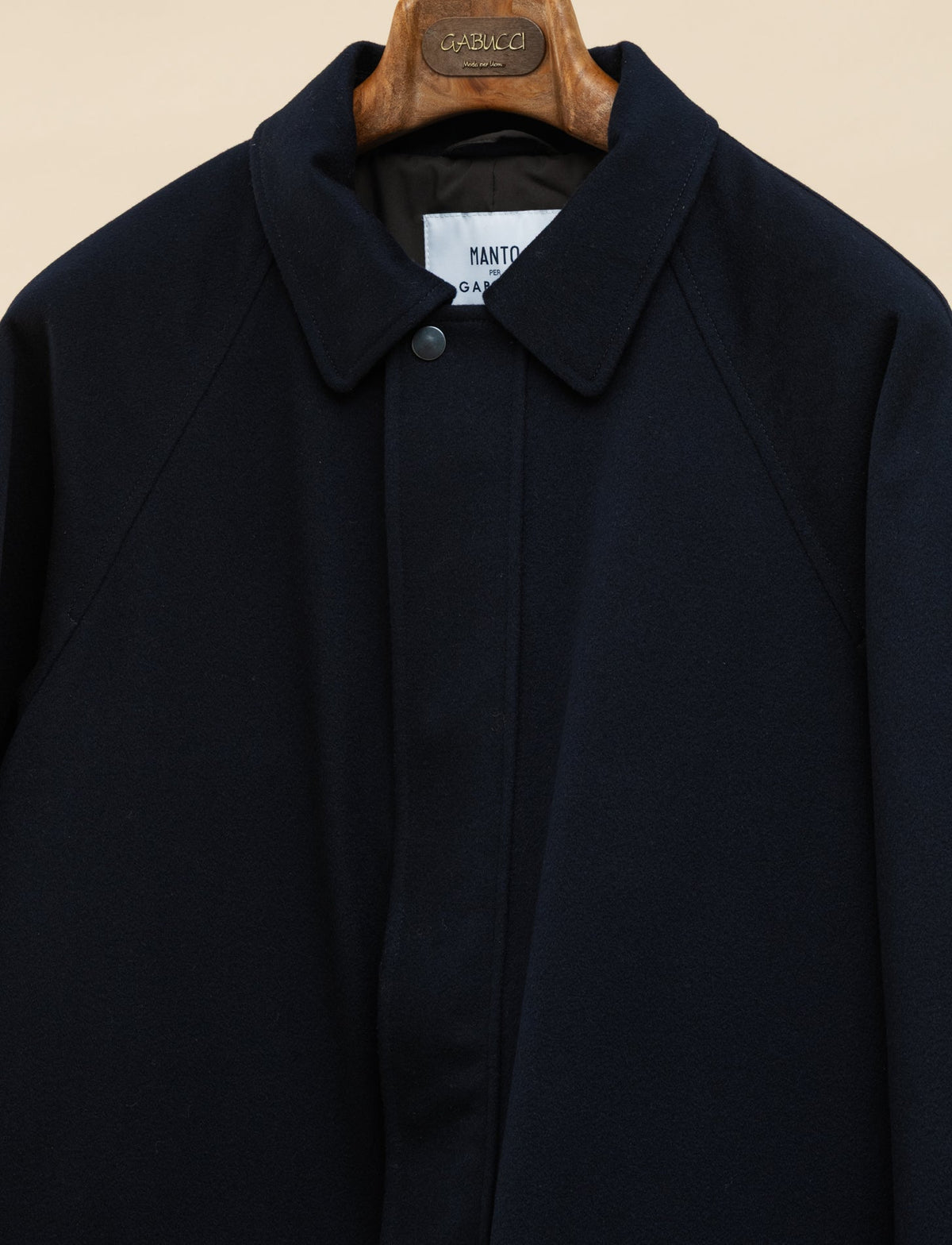 Loro Piana Storm System Shooting Jacket Navy Manto Outerwear 48