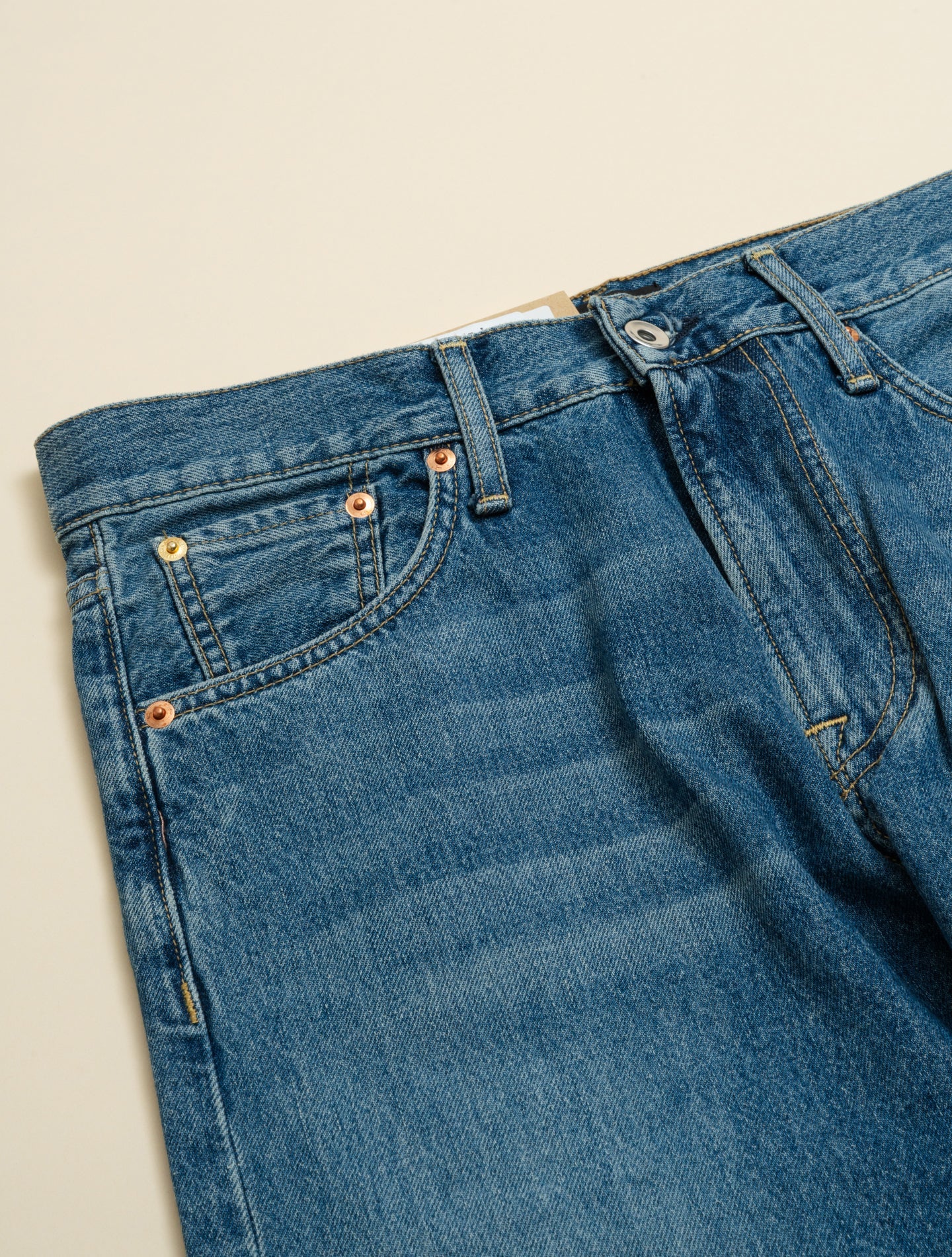 M8 Light Denim Jeans Authentic Aged C.O.F. Jeans 30