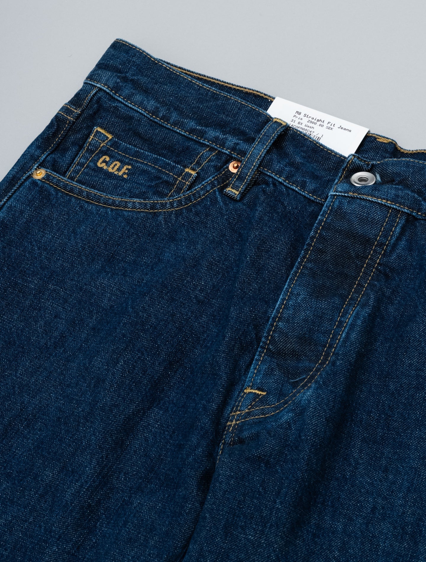 M8 Straight Fit Jeans 6X Wash C.O.F. Jeans 30