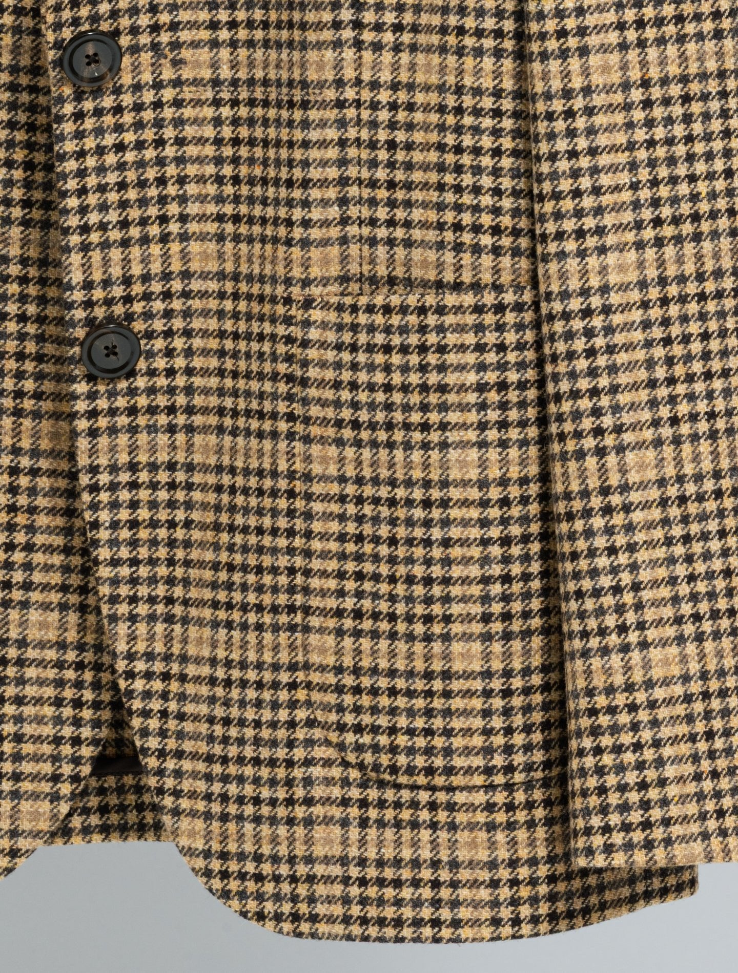 Maude Wool Cashmere Pattern Jacket Brown Lardini Jackets IT 38