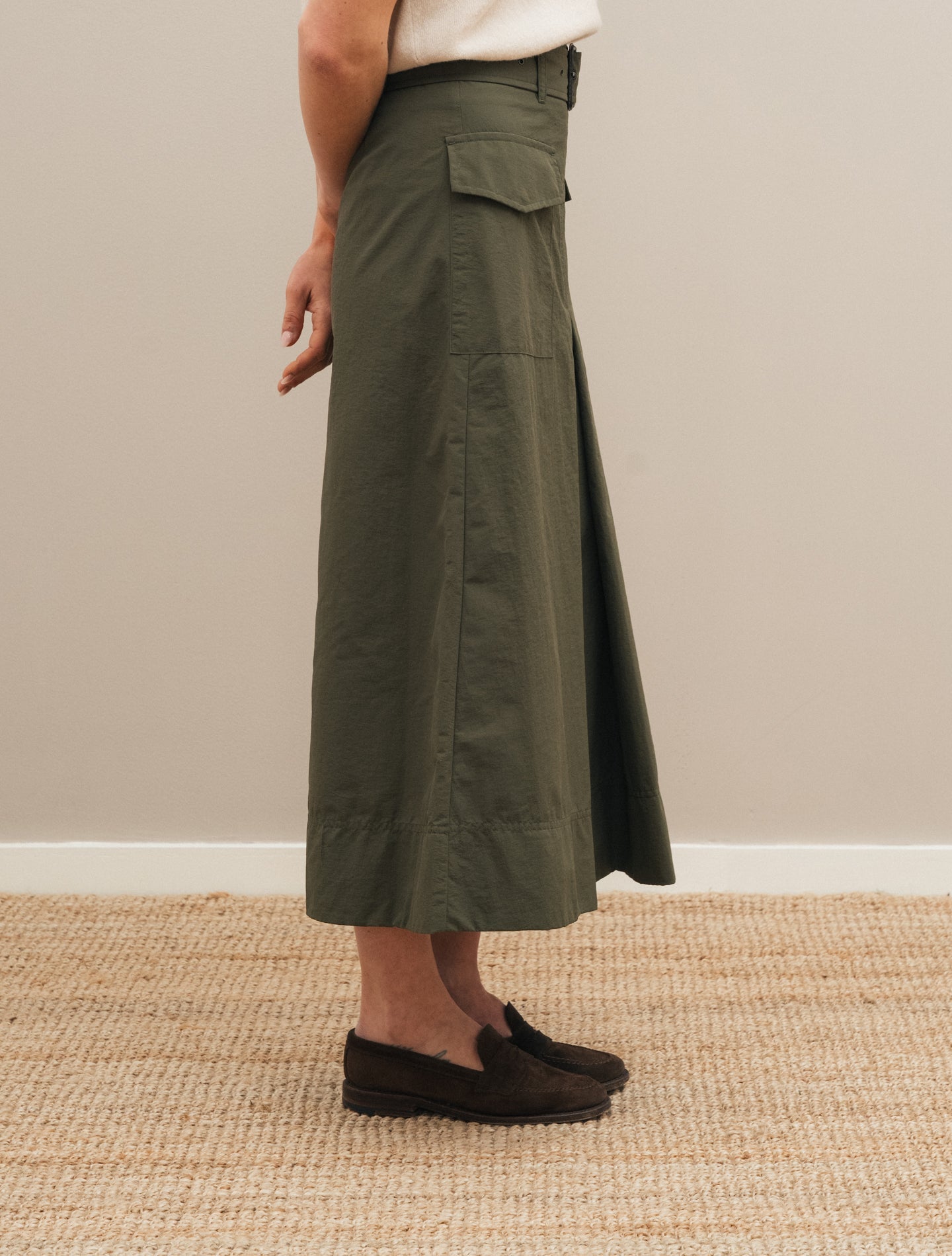 Meari Skirt Military Aspesi Skirts S