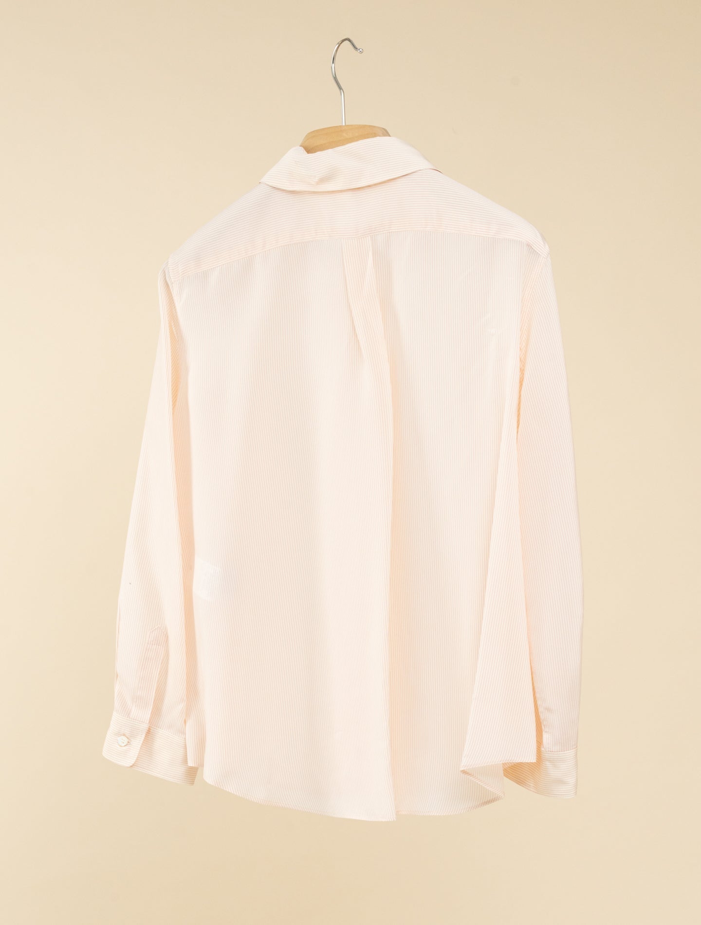 Micro Striped Silk Shirt - AA Capsule Collection Light Pink Aspesi Shirts IT 40