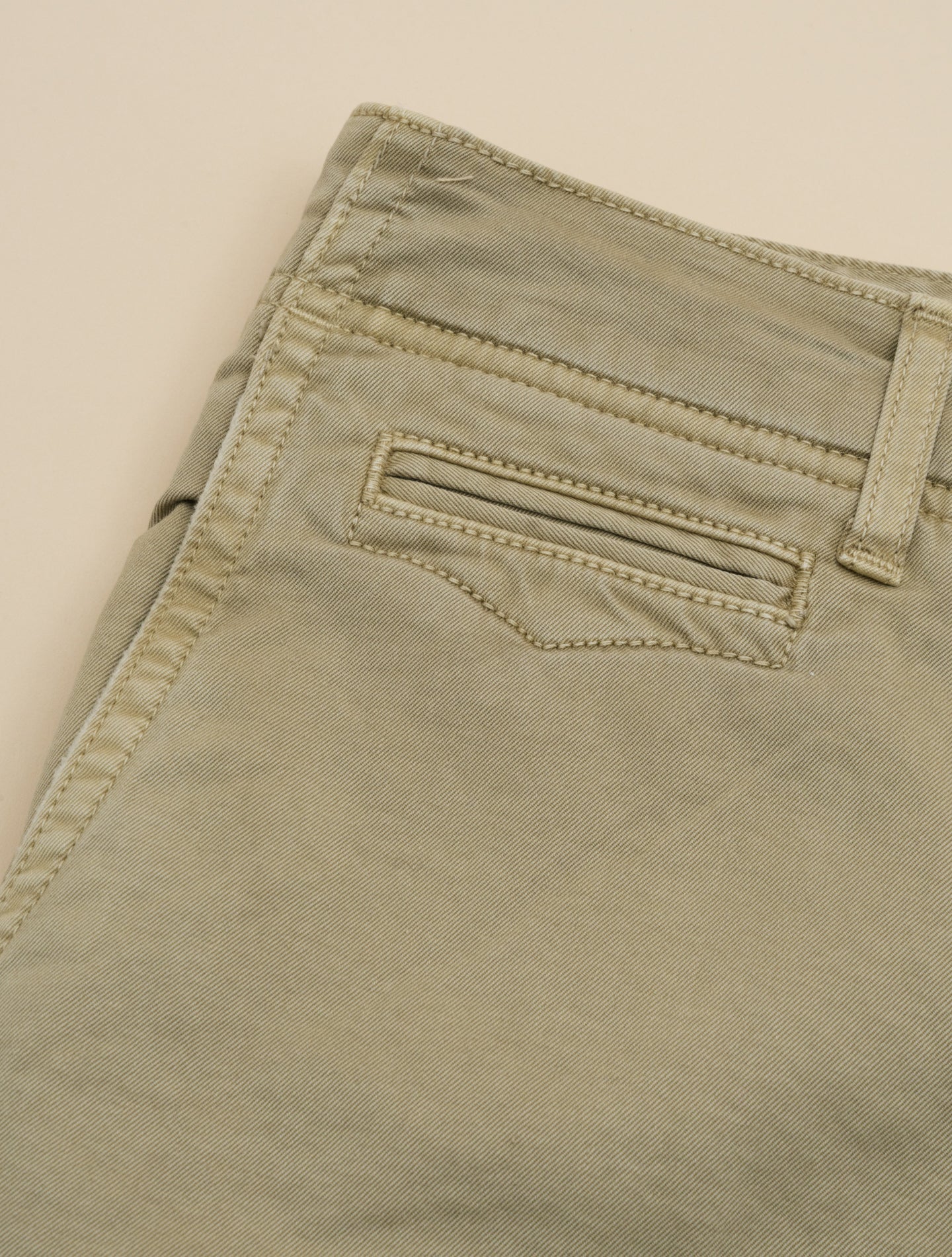 Military Cotton Twill Regular fit Slacks Beige Incotex Trousers 30