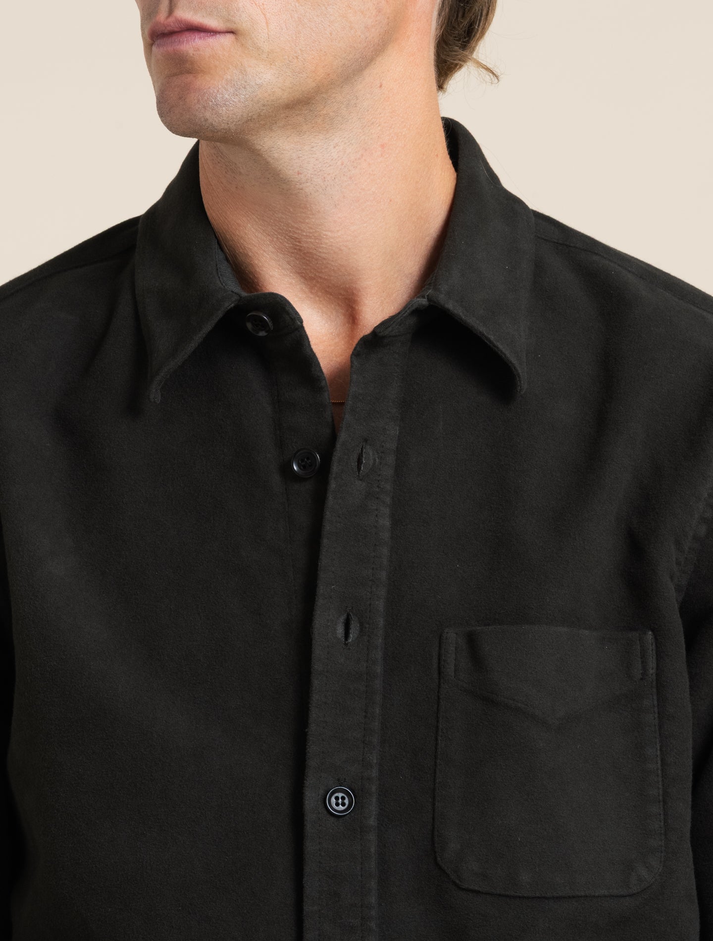 Moleskin Utility Shirt Brown Aspesi Overshirts M