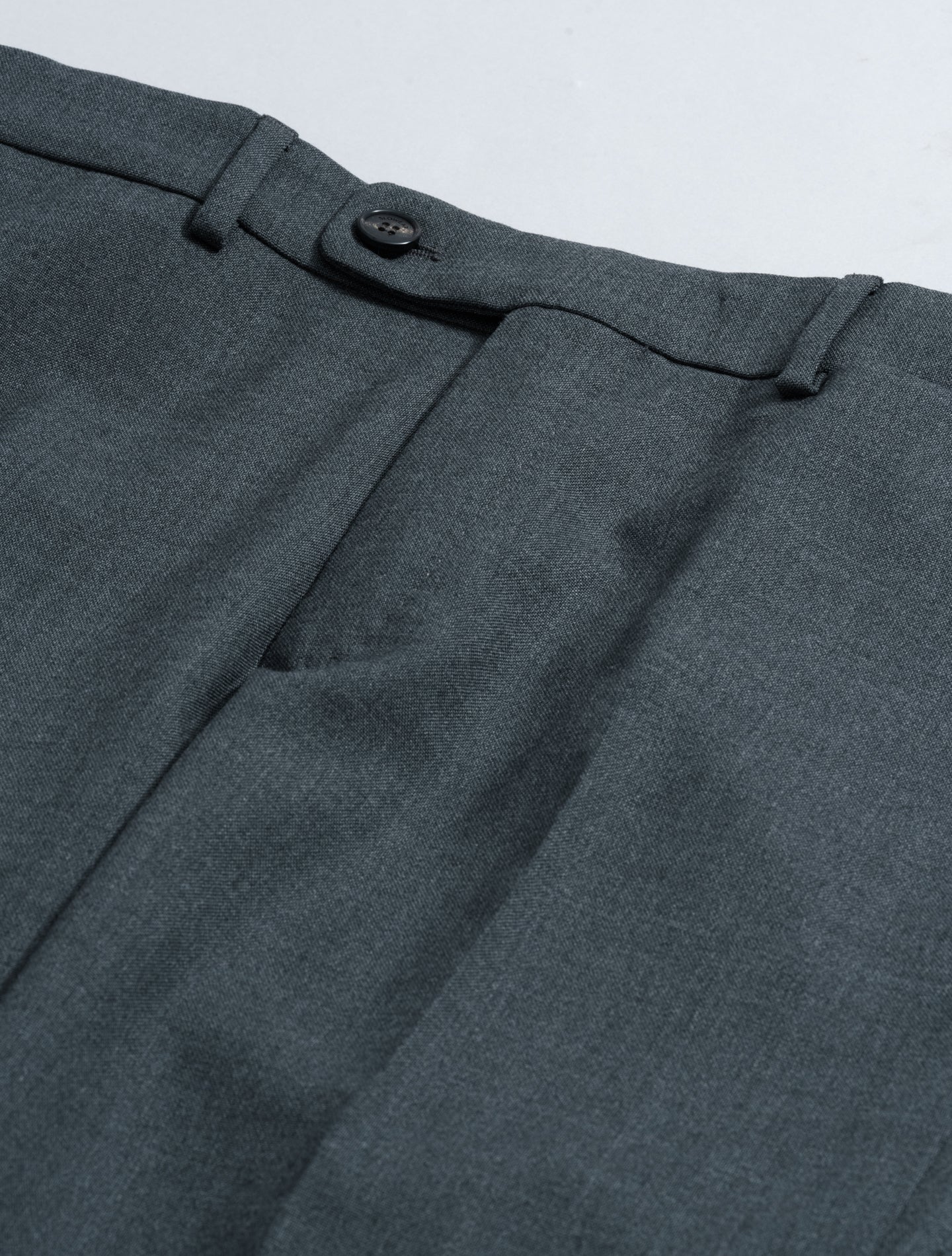 Natural Stretch Wool Trousers Grey Incotex Trousers 48