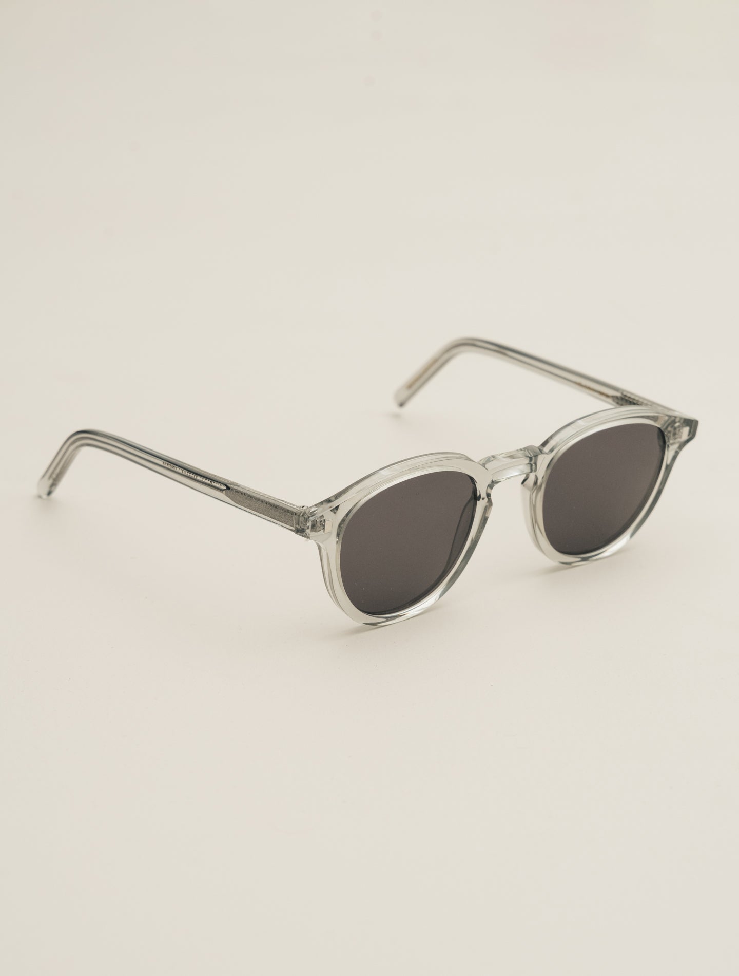 Nelson Sunglasses Grey - Grey Lens Monokel Eyewear Sunglasses One Size