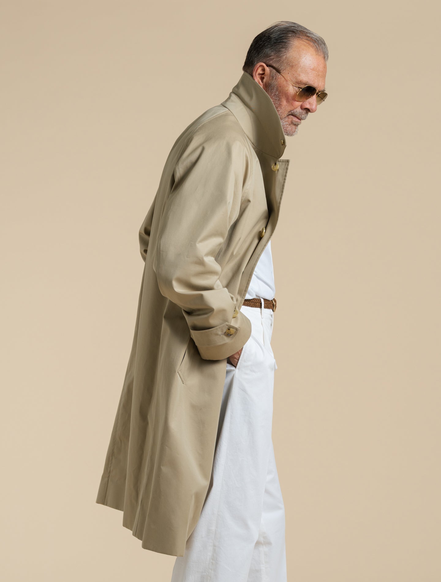 New Balfield Cotton Raglan Coat Honey Mackintosh Outerwear 38/M