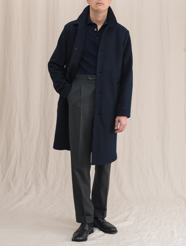 Aspesi wool sale coat