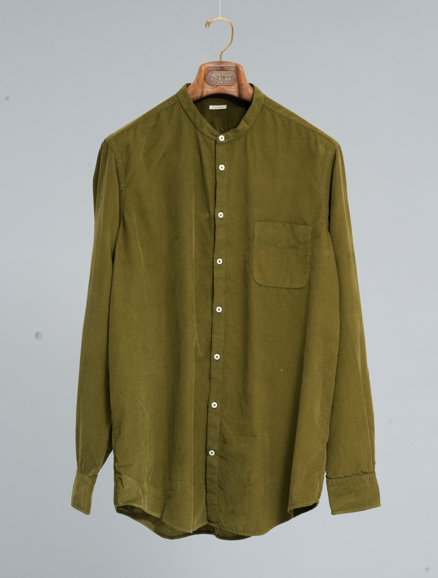 Noto Baby Corduroy Shirt Military Massimo Alba Shirts S