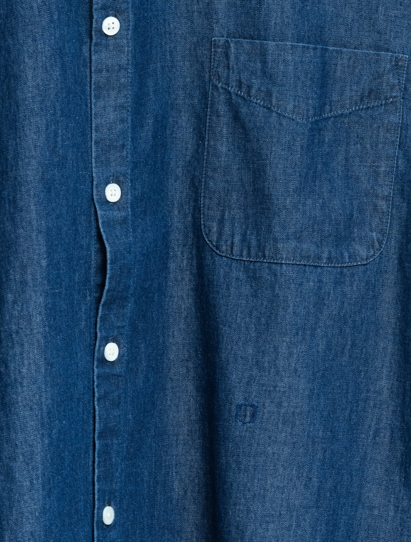 Noto Denim Shirt Blue Massimo Alba Shirts S