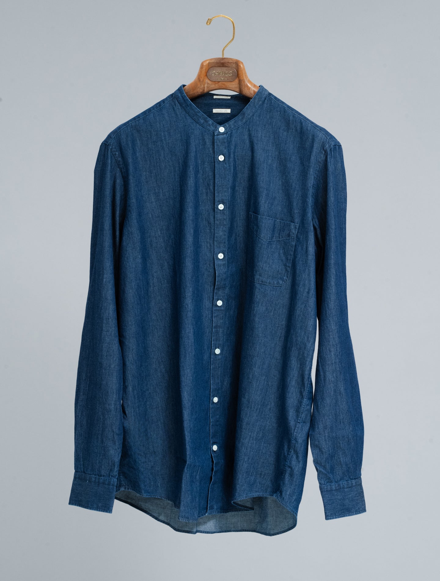 Noto Denim Shirt Blue Massimo Alba Shirts S