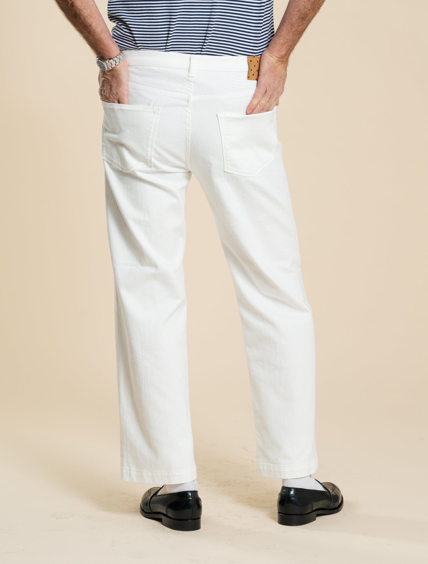 Oceano Cotton Trousers White Massimo Alba Trousers 31