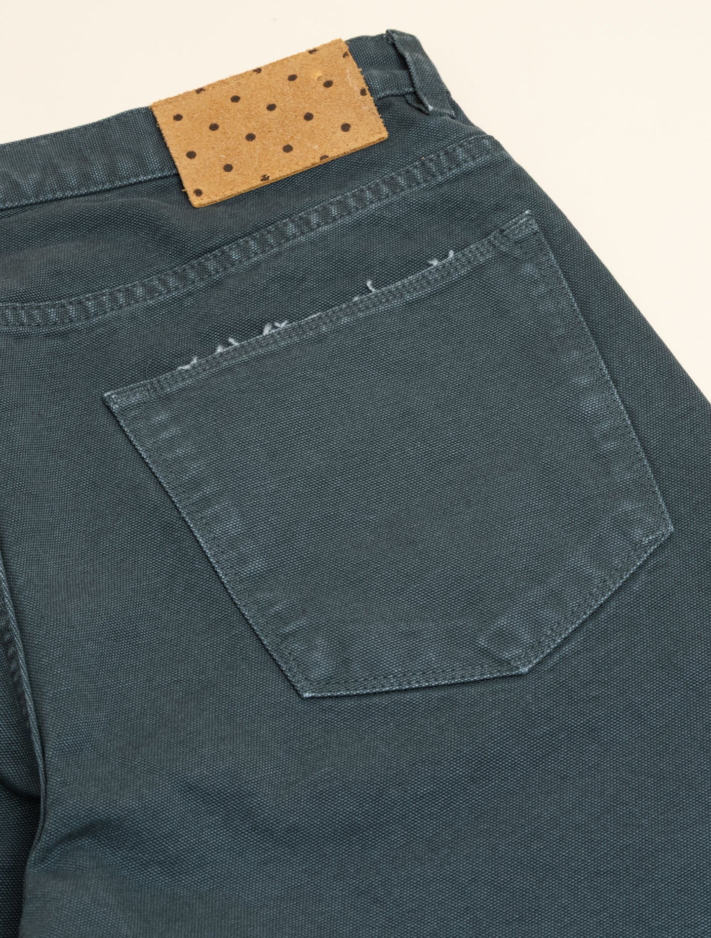Oceano Winter Canvas Five-Pocket Trousers Grey Massimo Alba Trousers 31