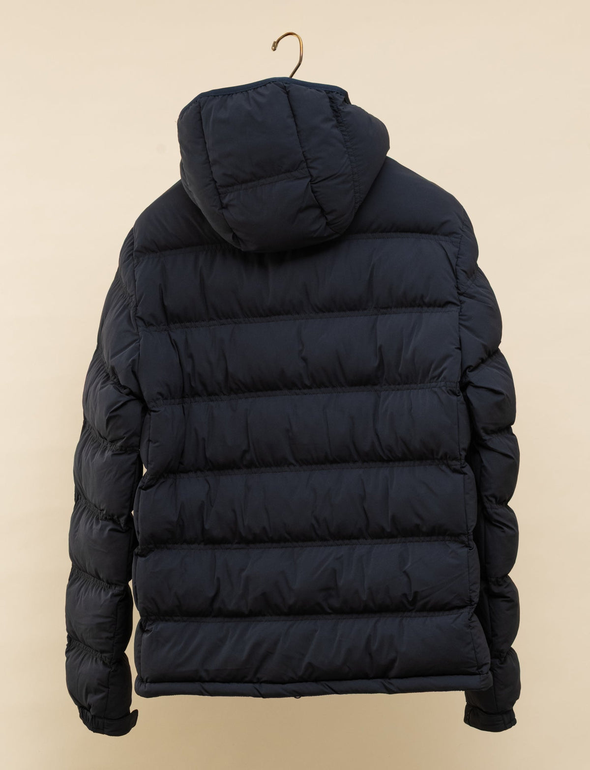 Padded Bi-Stretch Short Jacket Navy Aspesi Outerwear M