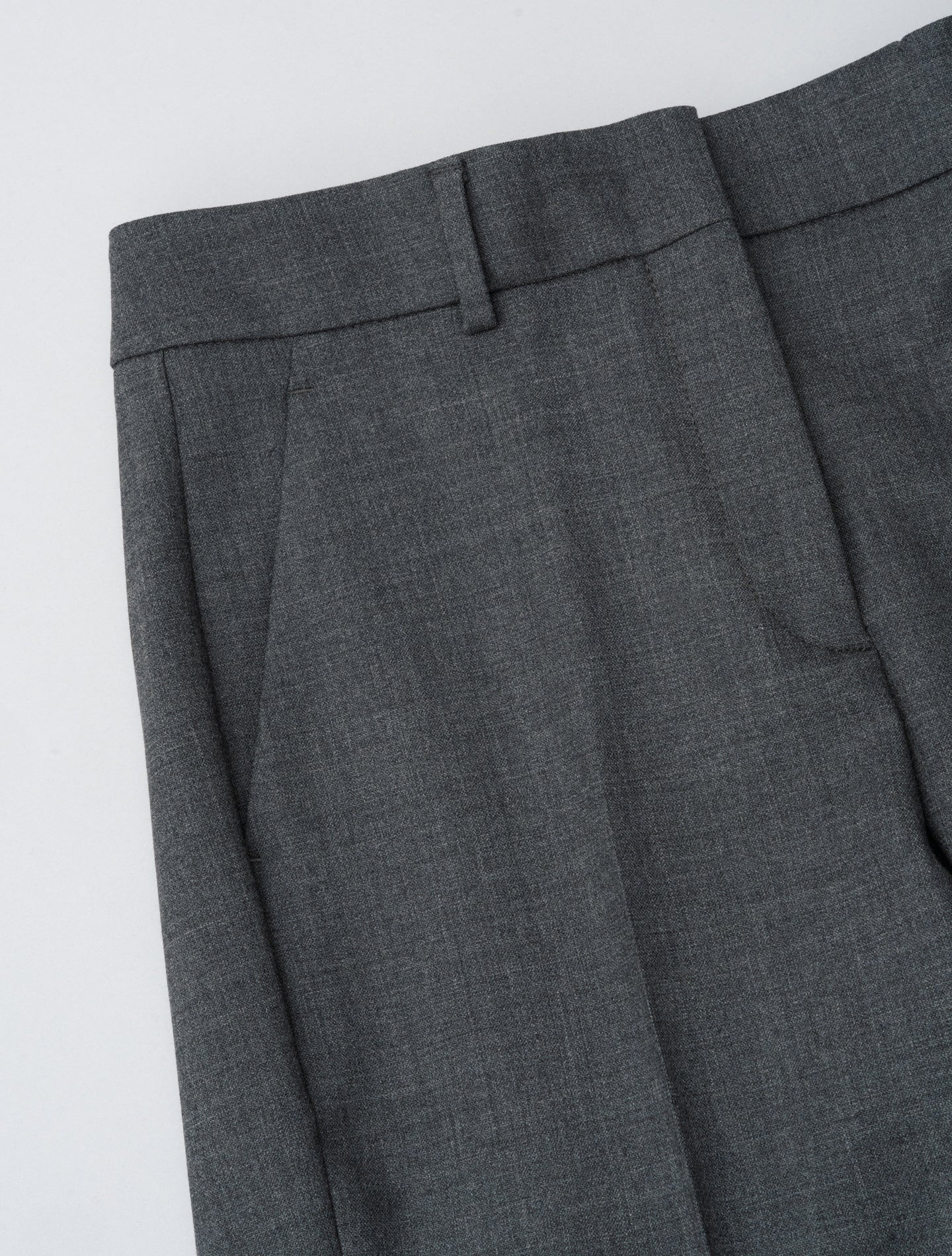 Petra Strech Wool Trousers Grey Slowear Trousers IT 38