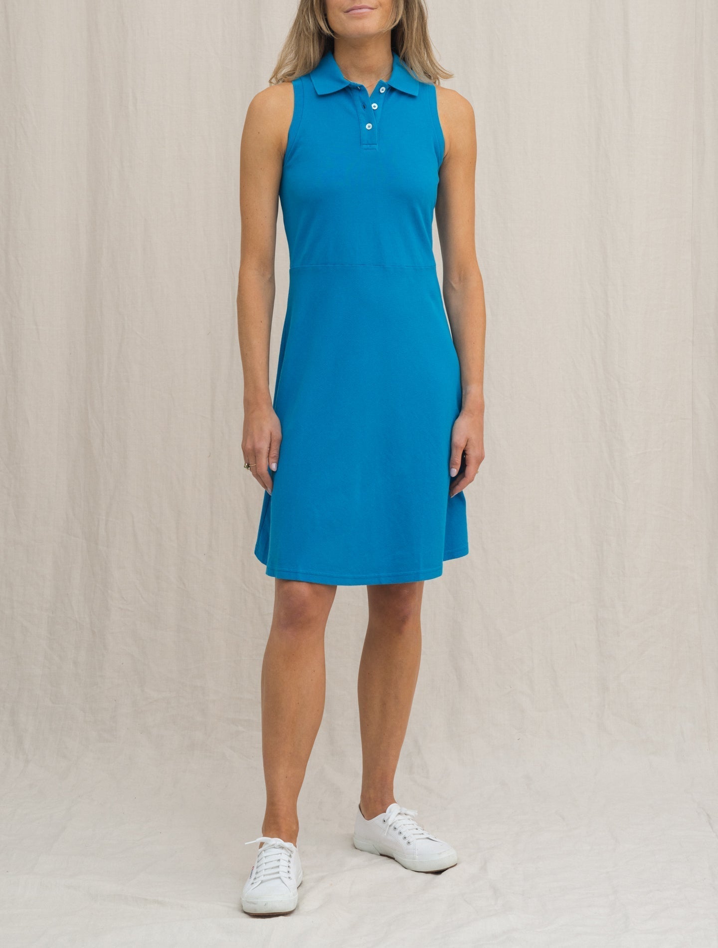 Pique Tennis Dress Azur Aspesi Dresses S