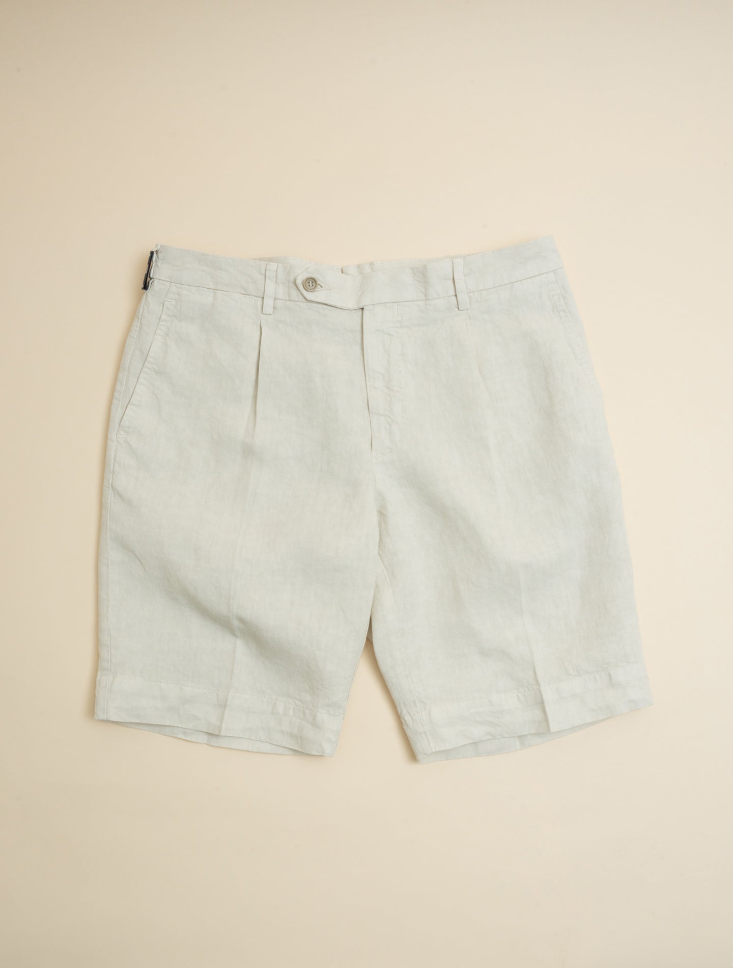 Pleated Linen Shorts Sand Rota Shorts 48