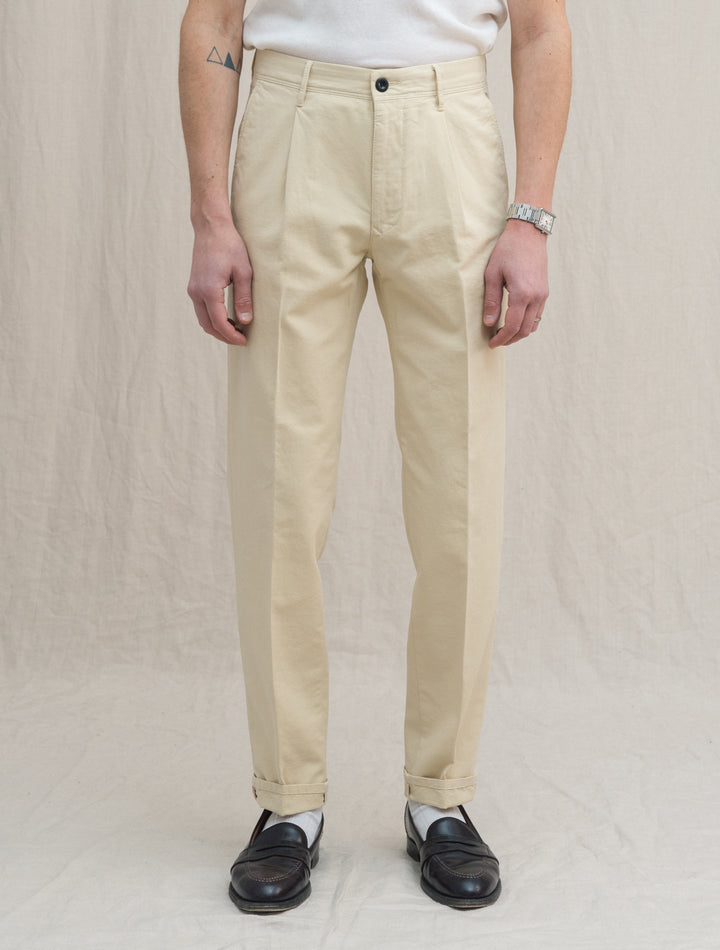 INCOTEX Slim-Fit Ripstop Trousers for Men