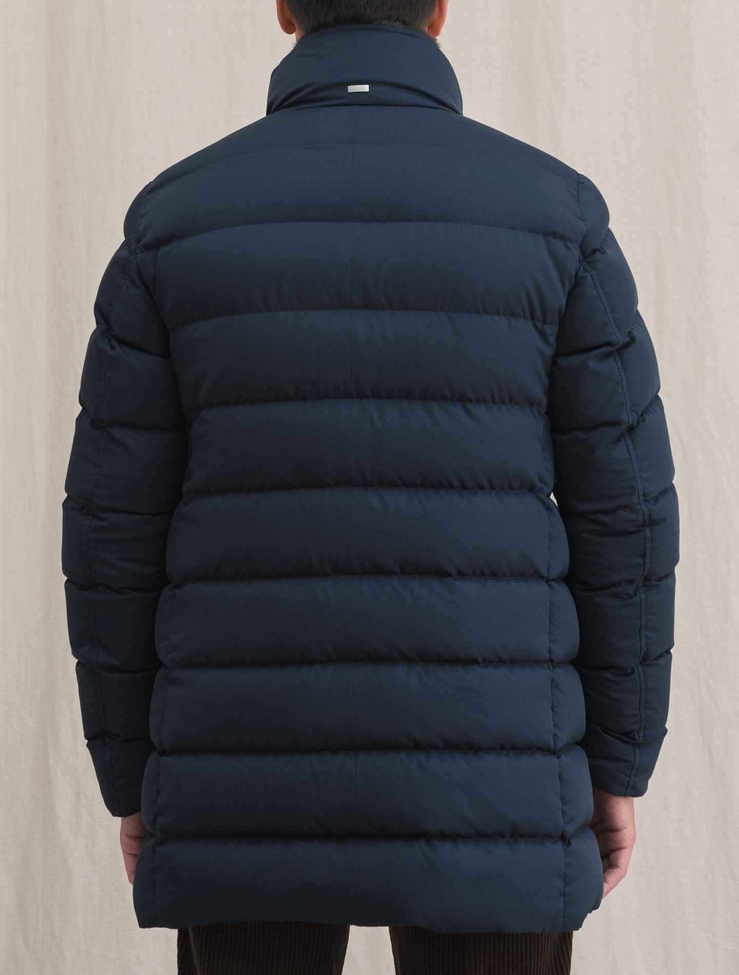 Polar Tech Down Jacket Navy | Gabucci