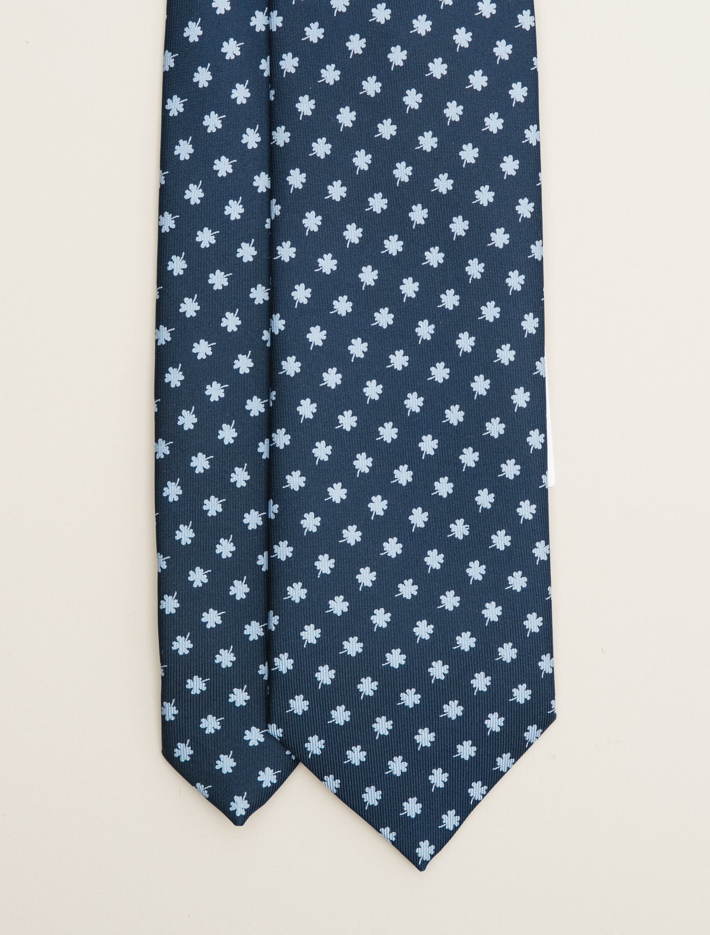 Printed Silk Tie Midnight Blue Marinella Ties One Size