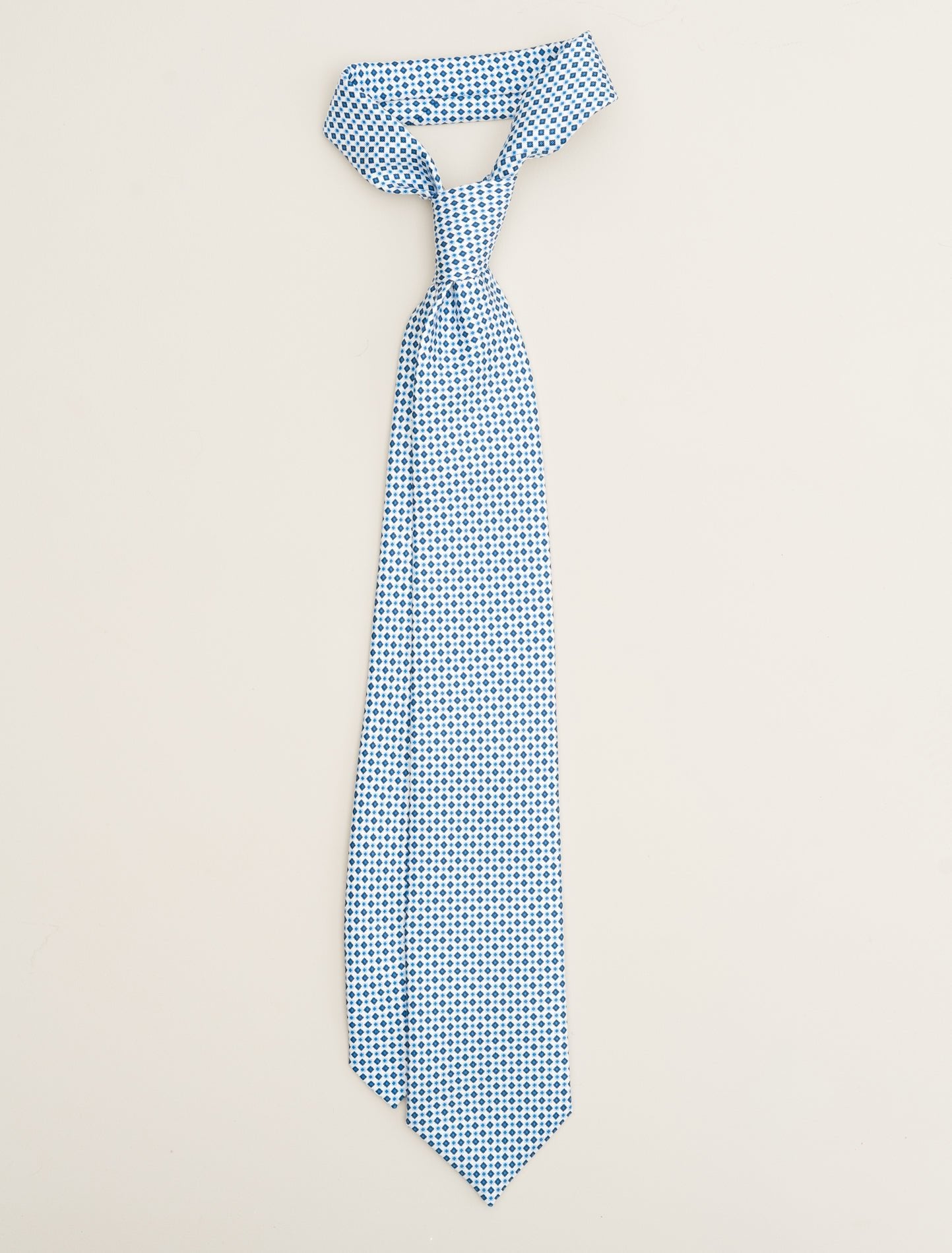 Printed Silk Tie White Marinella Ties One Size