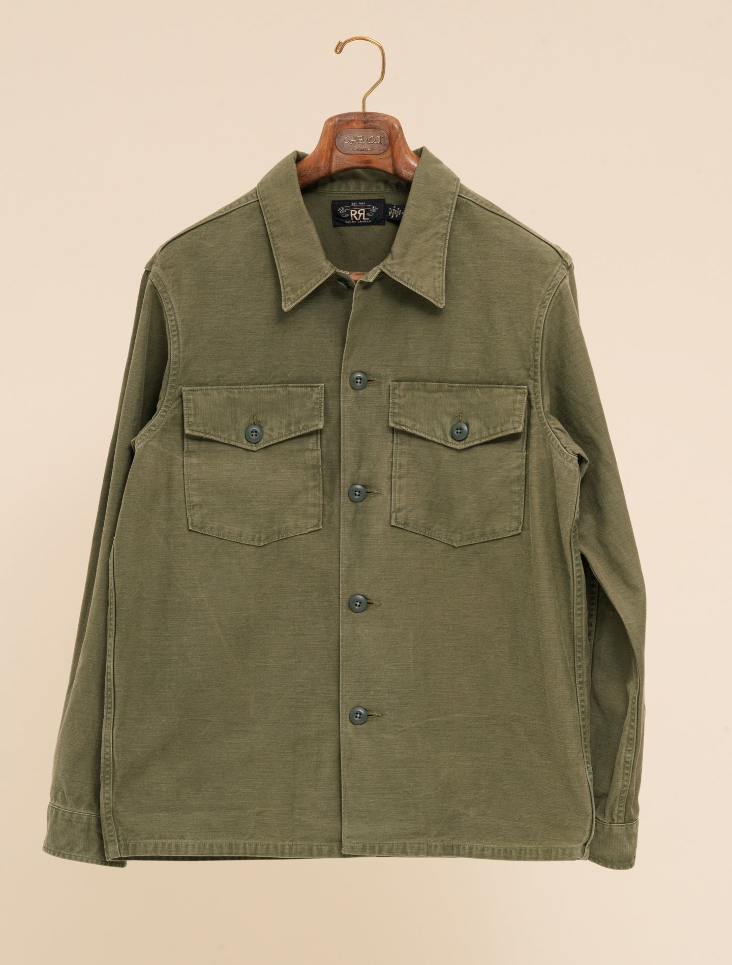 Regiment Overshirt Sport Olive RRL Overshirts S