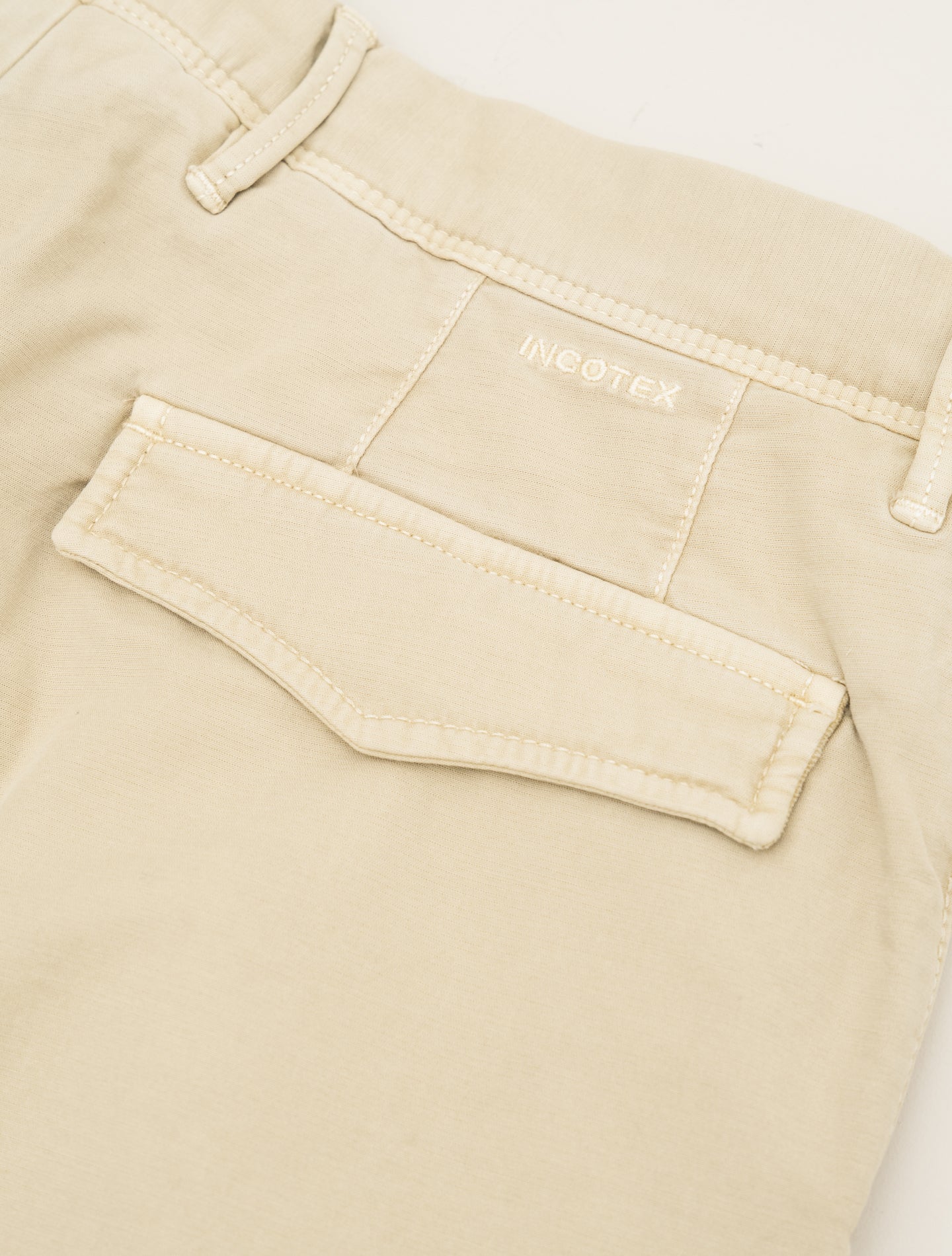 Regular Fit Cotton Short Sand Incotex Shorts 31