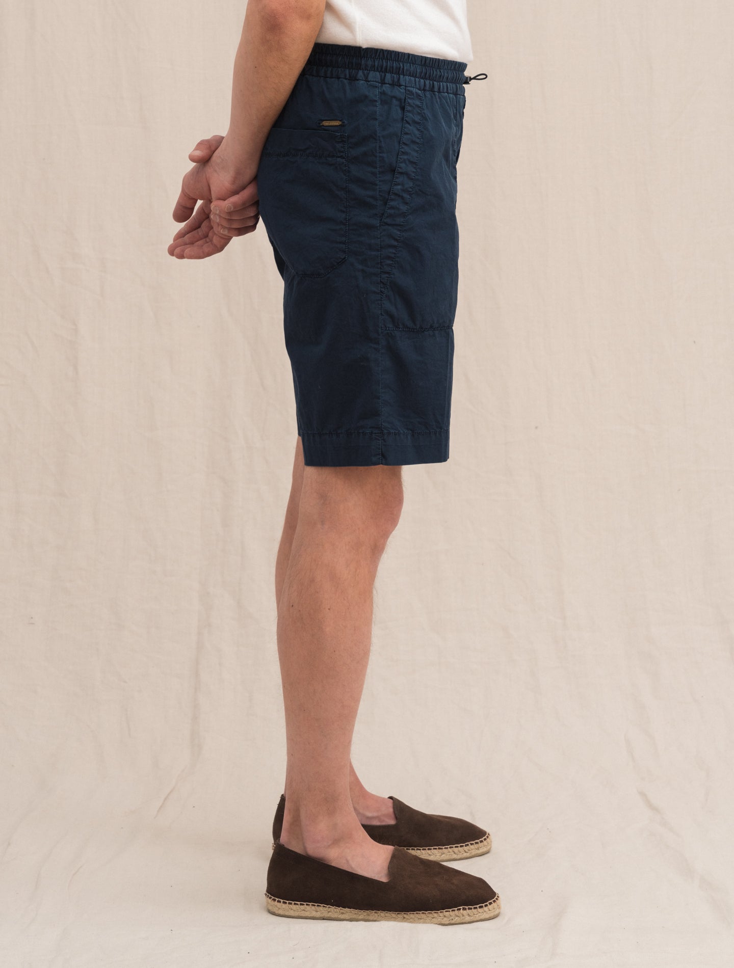 Regular Fit Cotton Shorts Blue Incotex Shorts 31