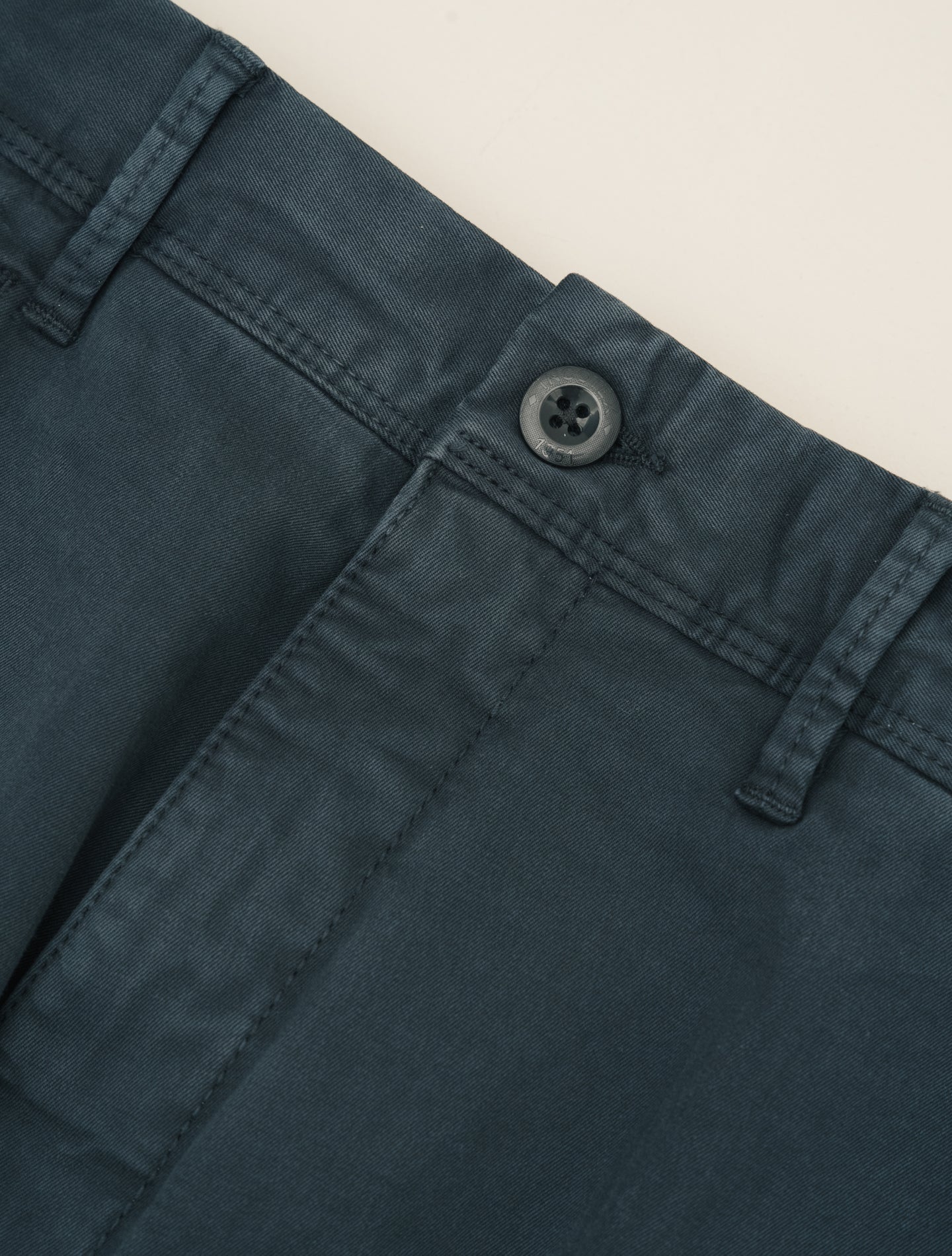Regular Fit Cotton Slacks Navy Incotex Trousers 31
