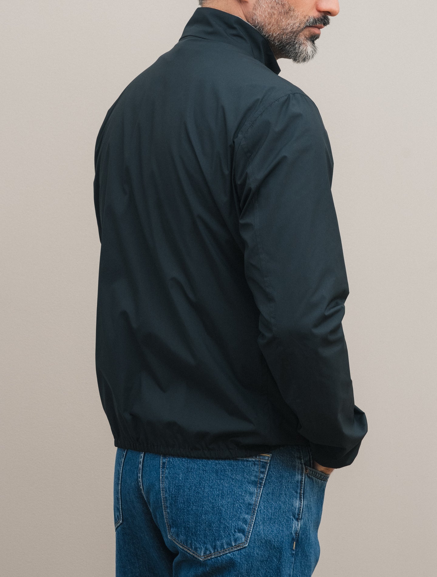 Reversible Bomber jacket Navy Herno Outerwear 48