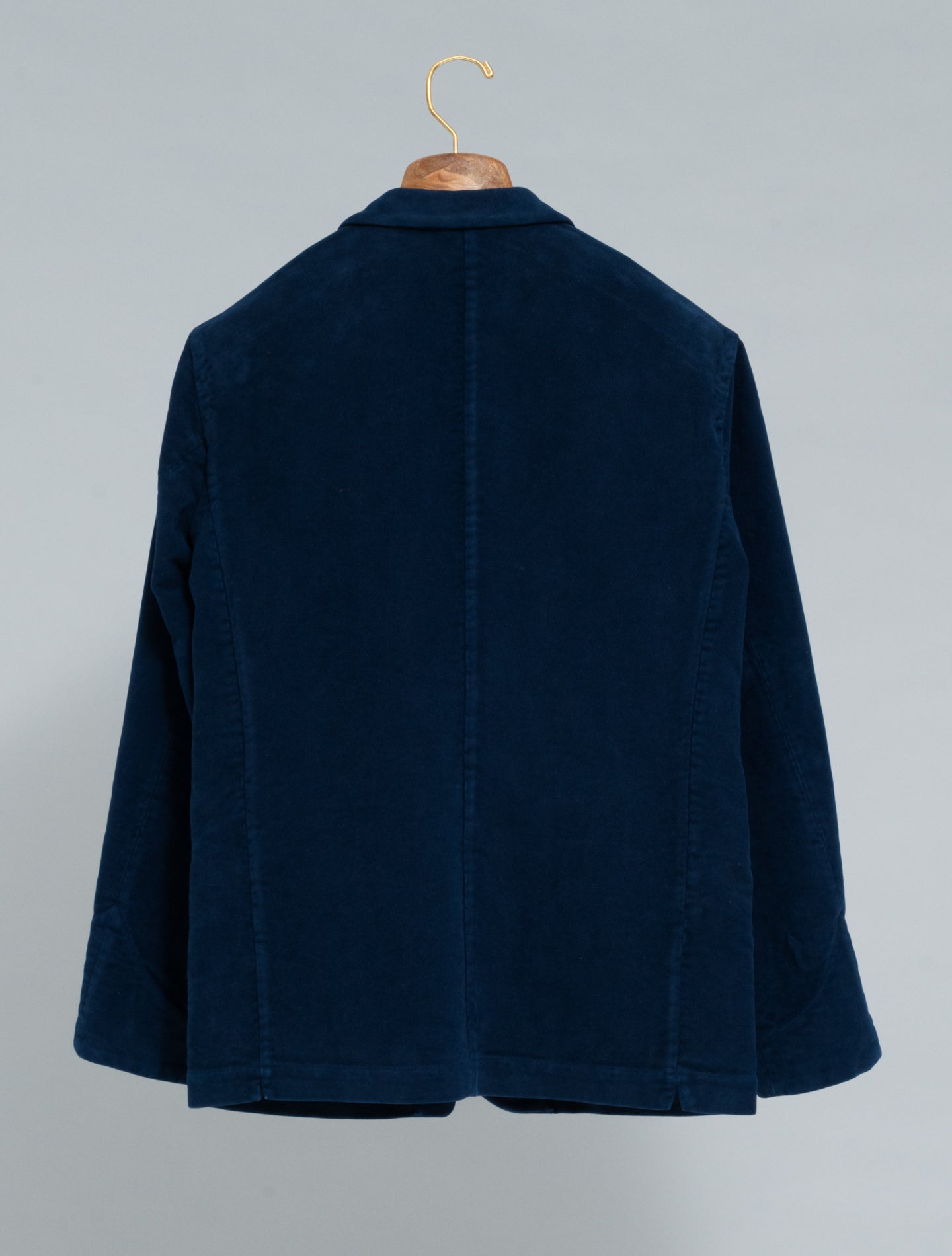 Roma Moleskin Jacket Navy Finamore Jackets 48