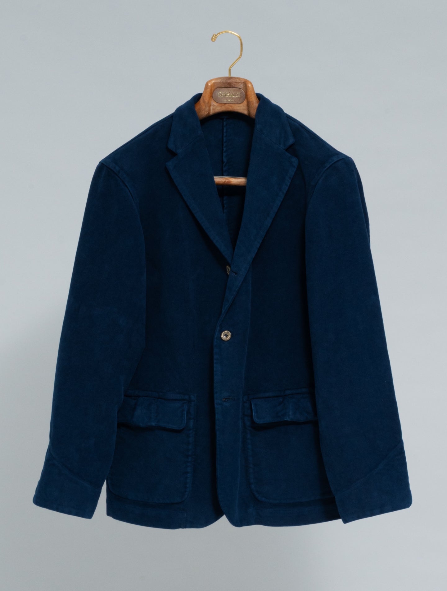 Roma Moleskin Jacket Navy Finamore Jackets 48