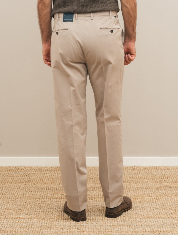 Royal Batavia Cotton Regular Fit Chinos Beige