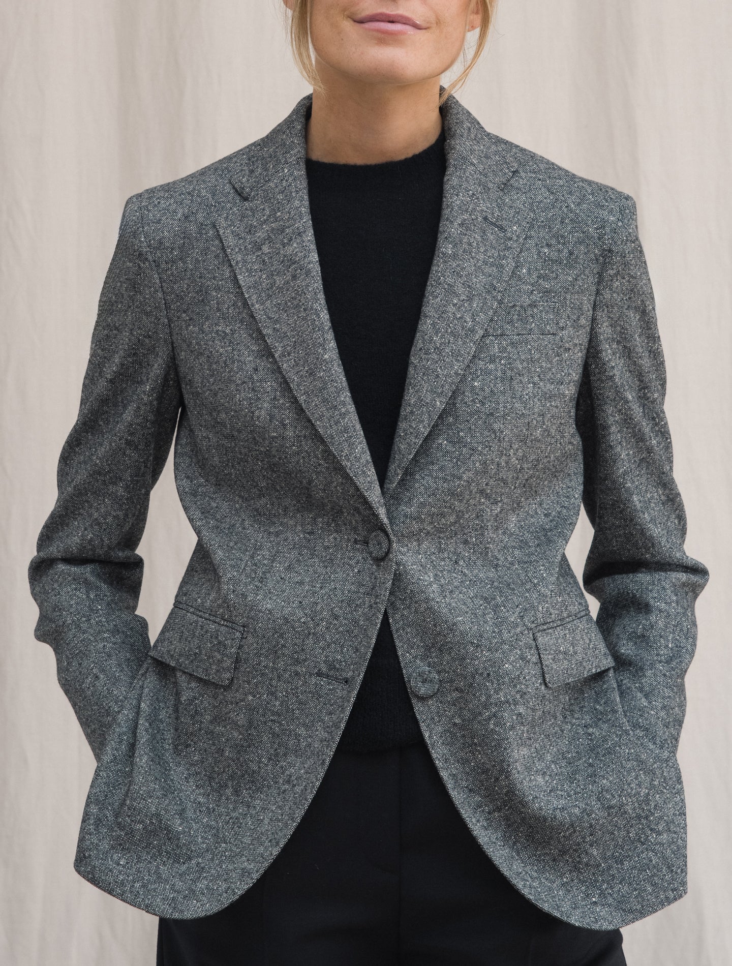 Salt &apos;n&apos; Pepper Wool Jacket Grey | Gabucci