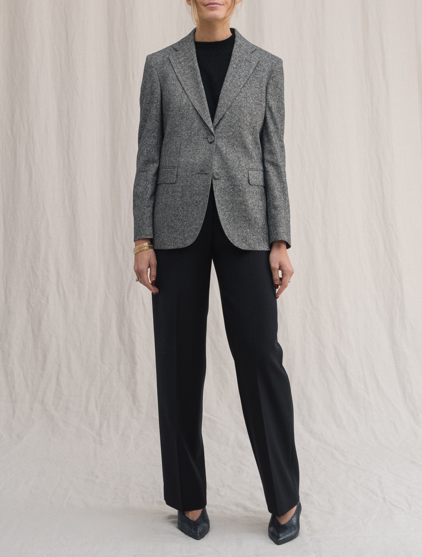 Salt &apos;n&apos; Pepper Wool Jacket Grey | Gabucci