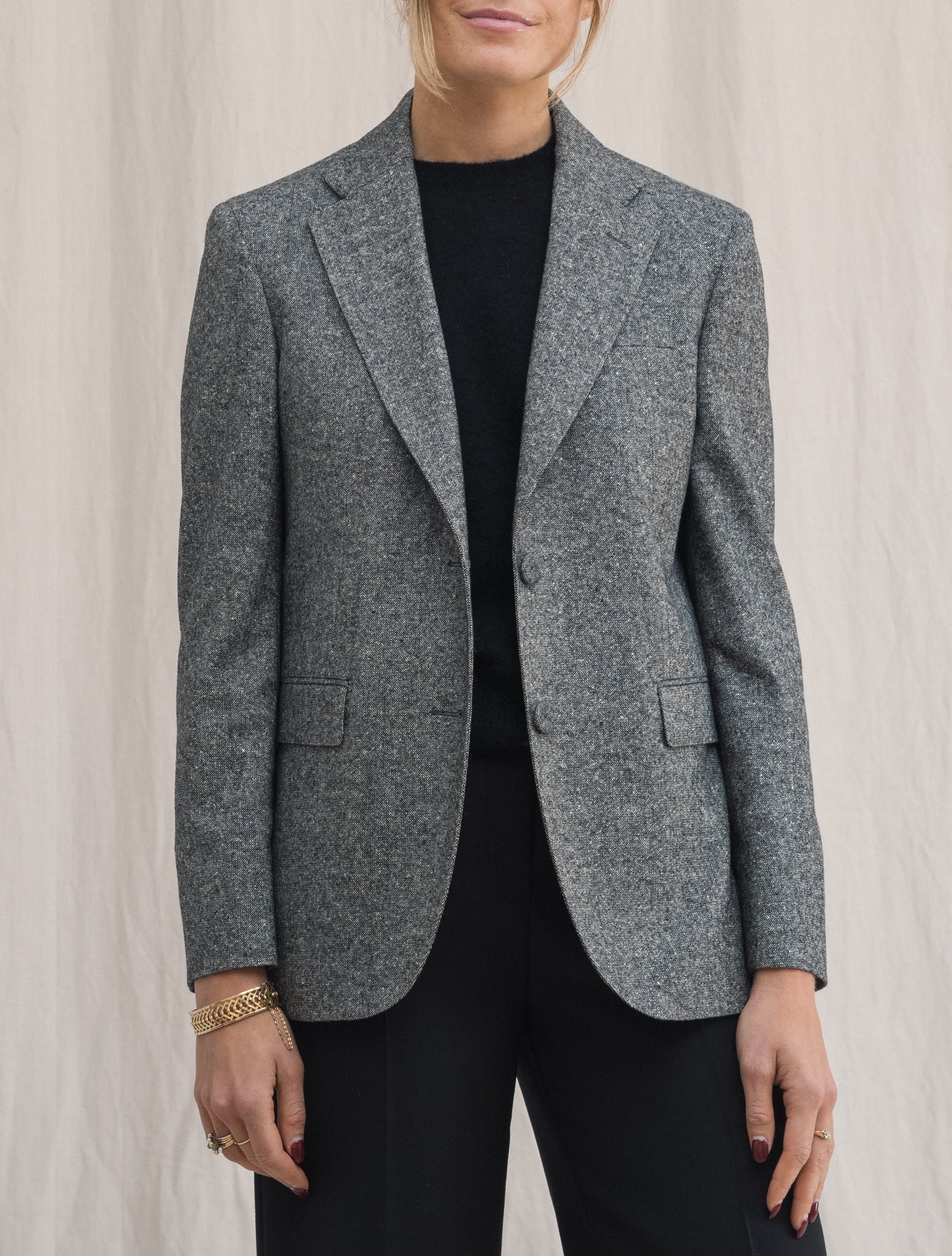 Salt &apos;n&apos; Pepper Wool Jacket Grey | Gabucci