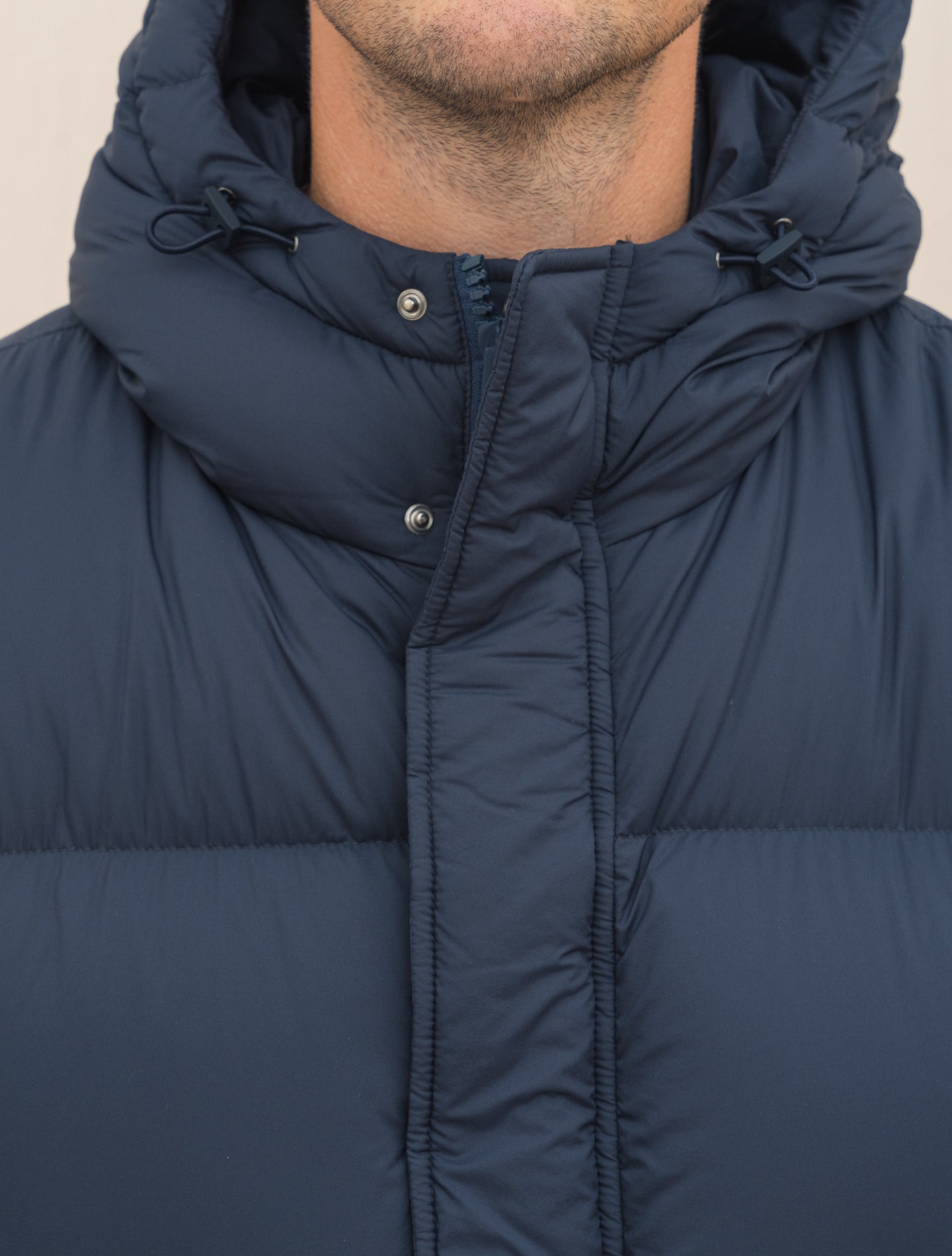 Short Down Jacket Navy Herno Outerwear Gabucci