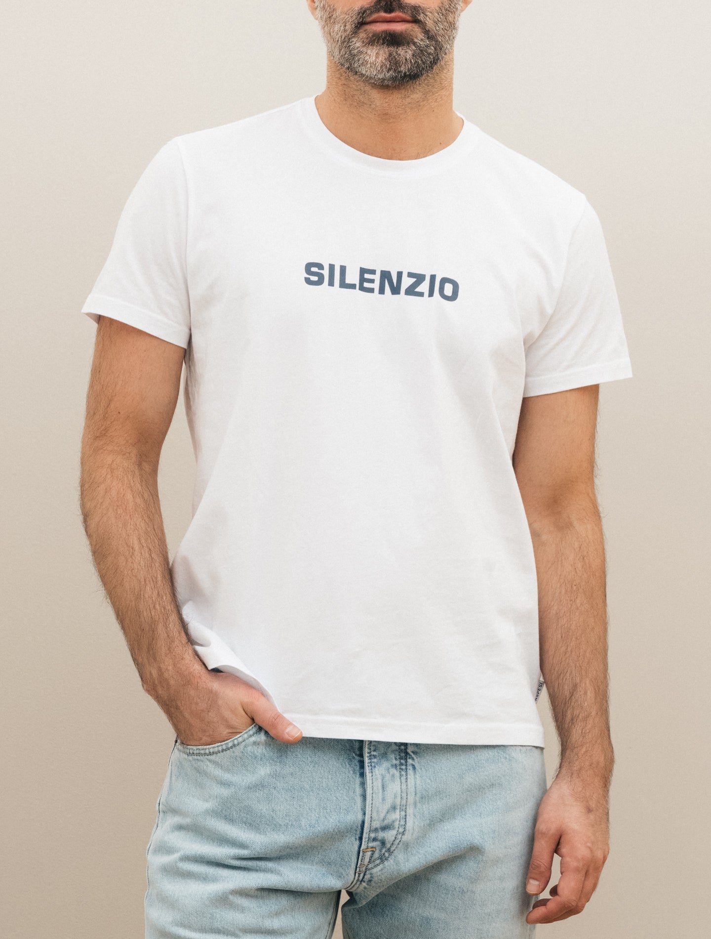 Silenzio Cotton T-Shirt White Aspesi T-shirts S