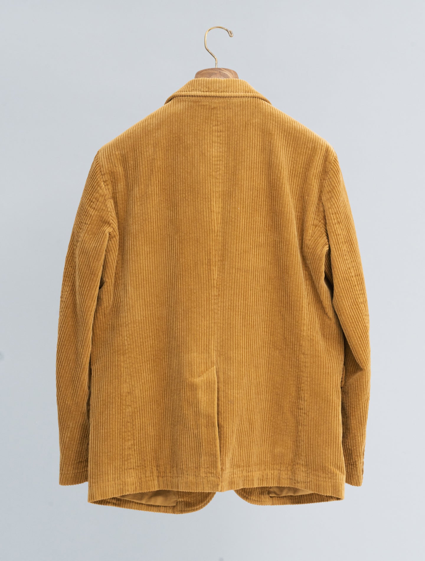Single Breasted Corduroy Jacket Camel Aspesi Jackets M