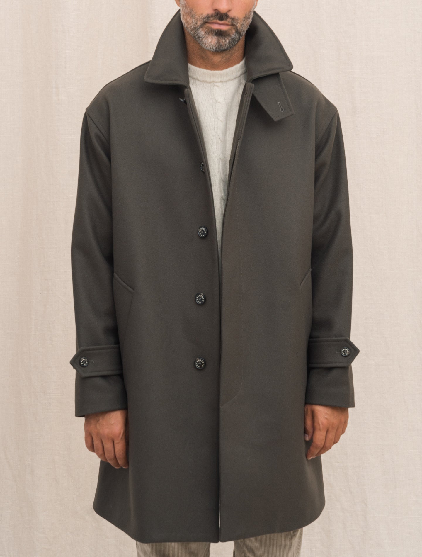 Soho Wool Coat Green Mackintosh Outerwear 36/S