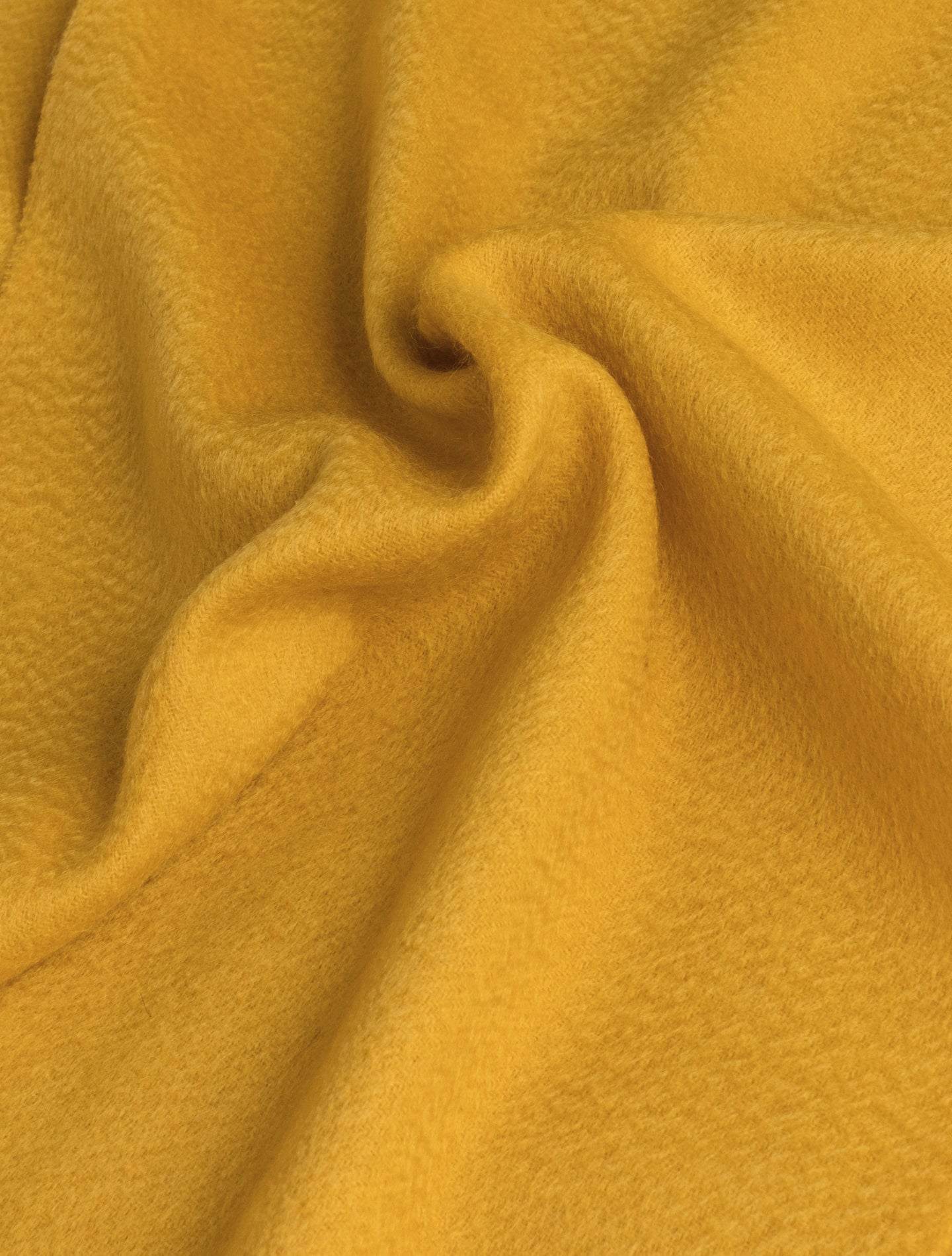 Solid Cashmere Scarf Yellow | Gabucci